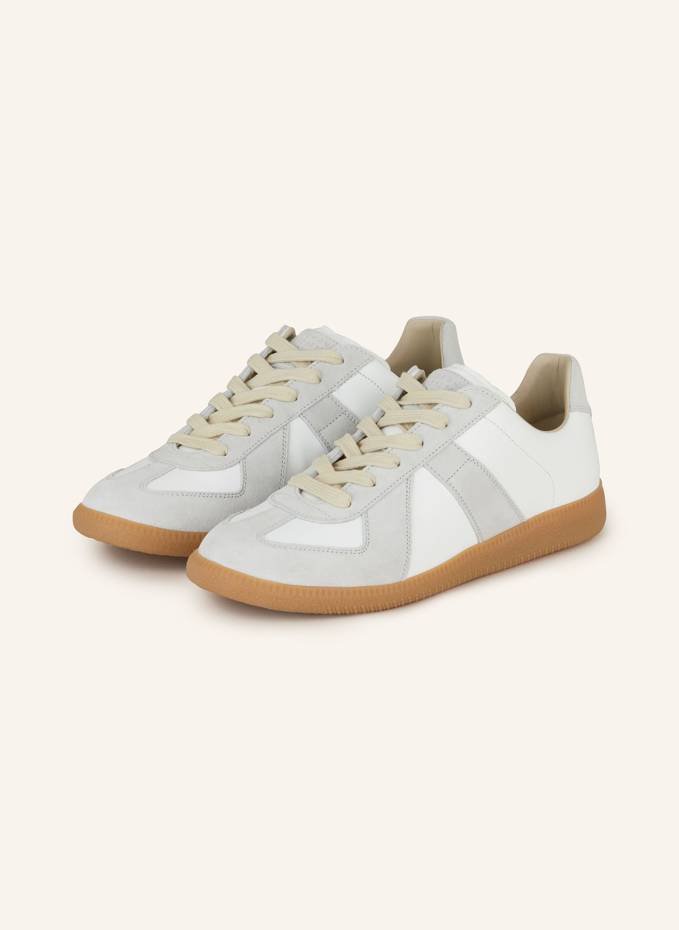 Maison Margiela Sneaker REPLICA in weiss hellgrau