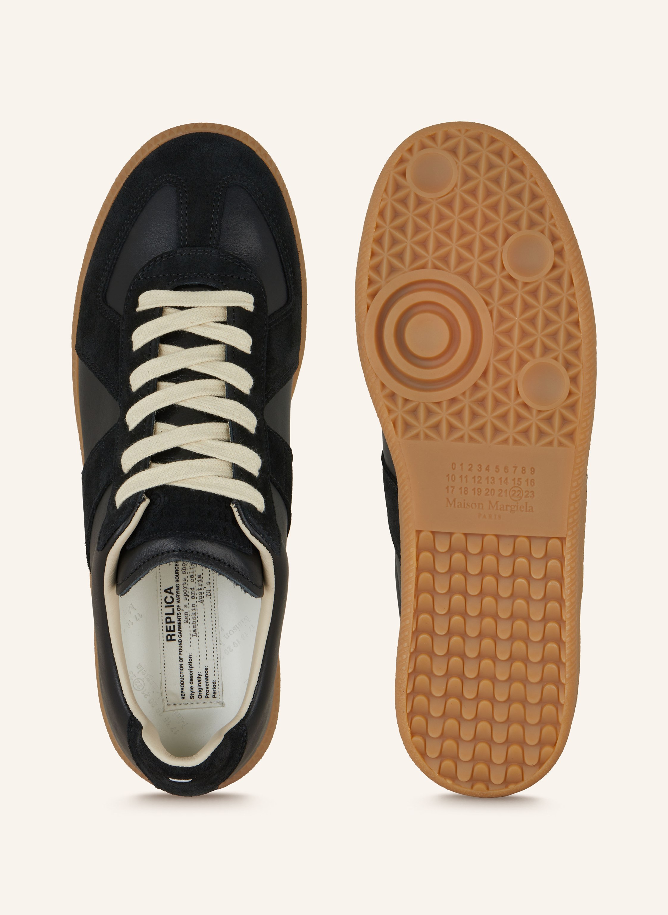 Thumbnail - Maison Margiela Sneaker Replica schwarz