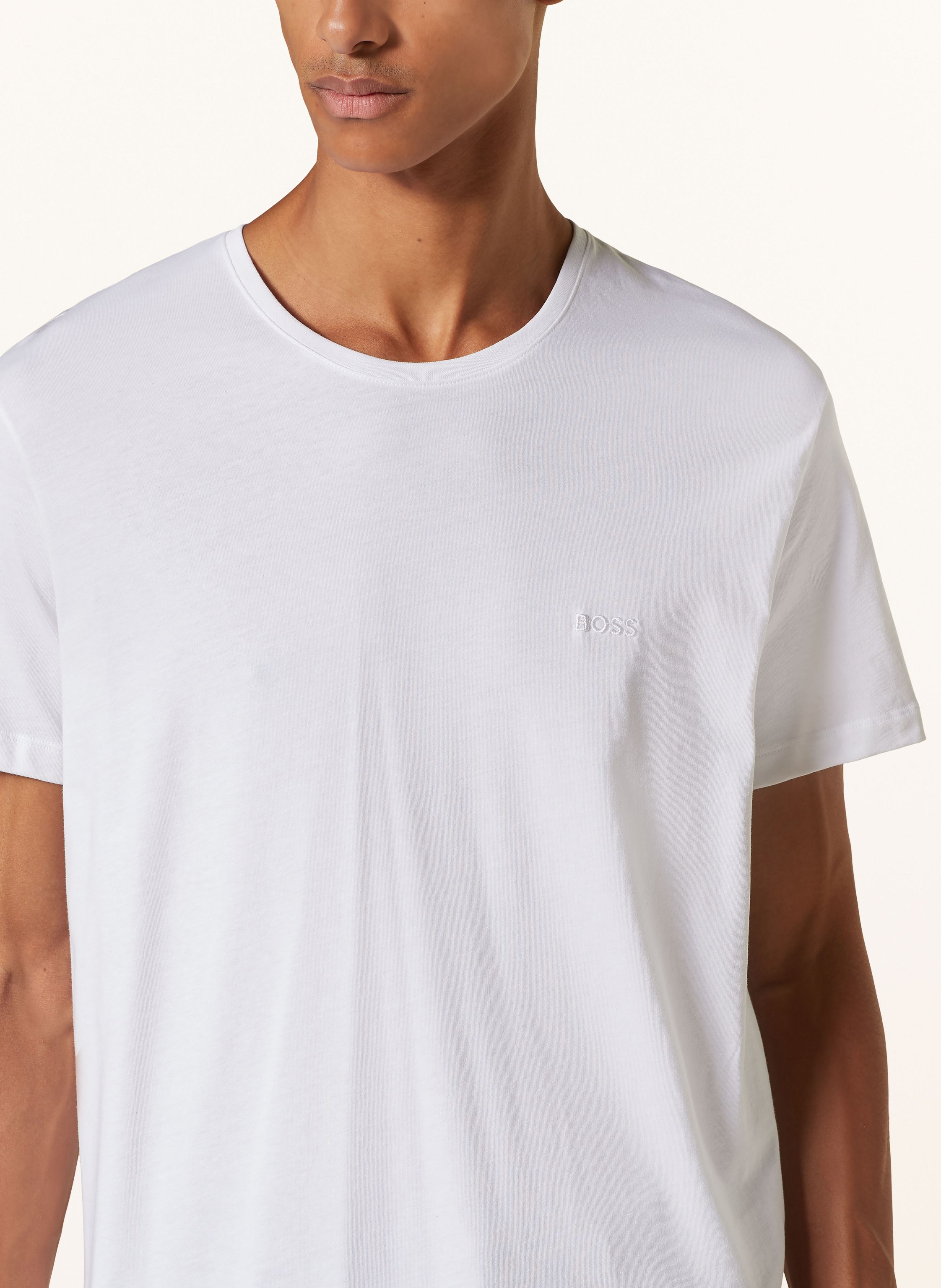 Thumbnail - Boss 2er-Pack T-Shirts Comfort weiss