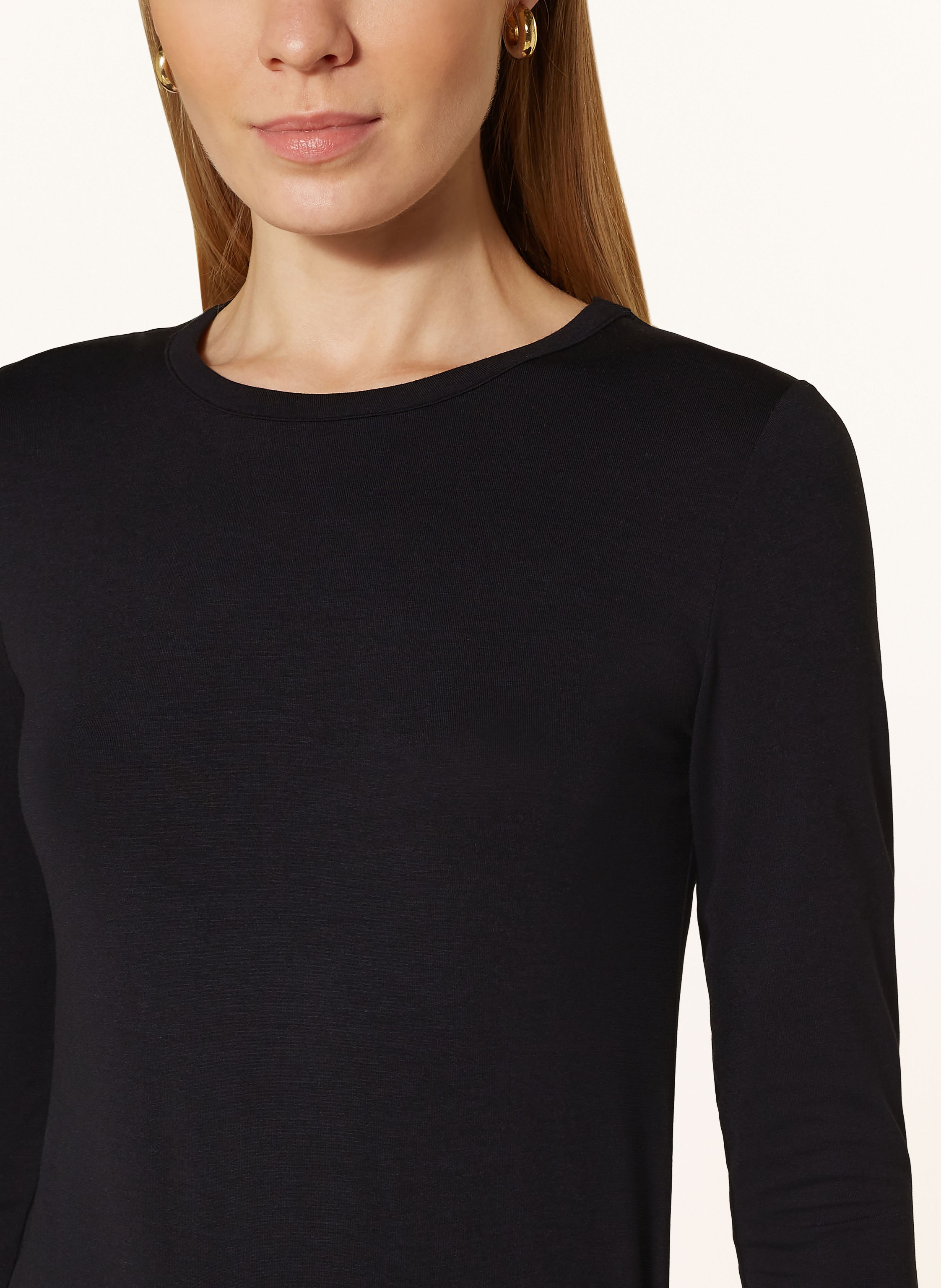 Thumbnail - Rich & Royal Longsleeve schwarz