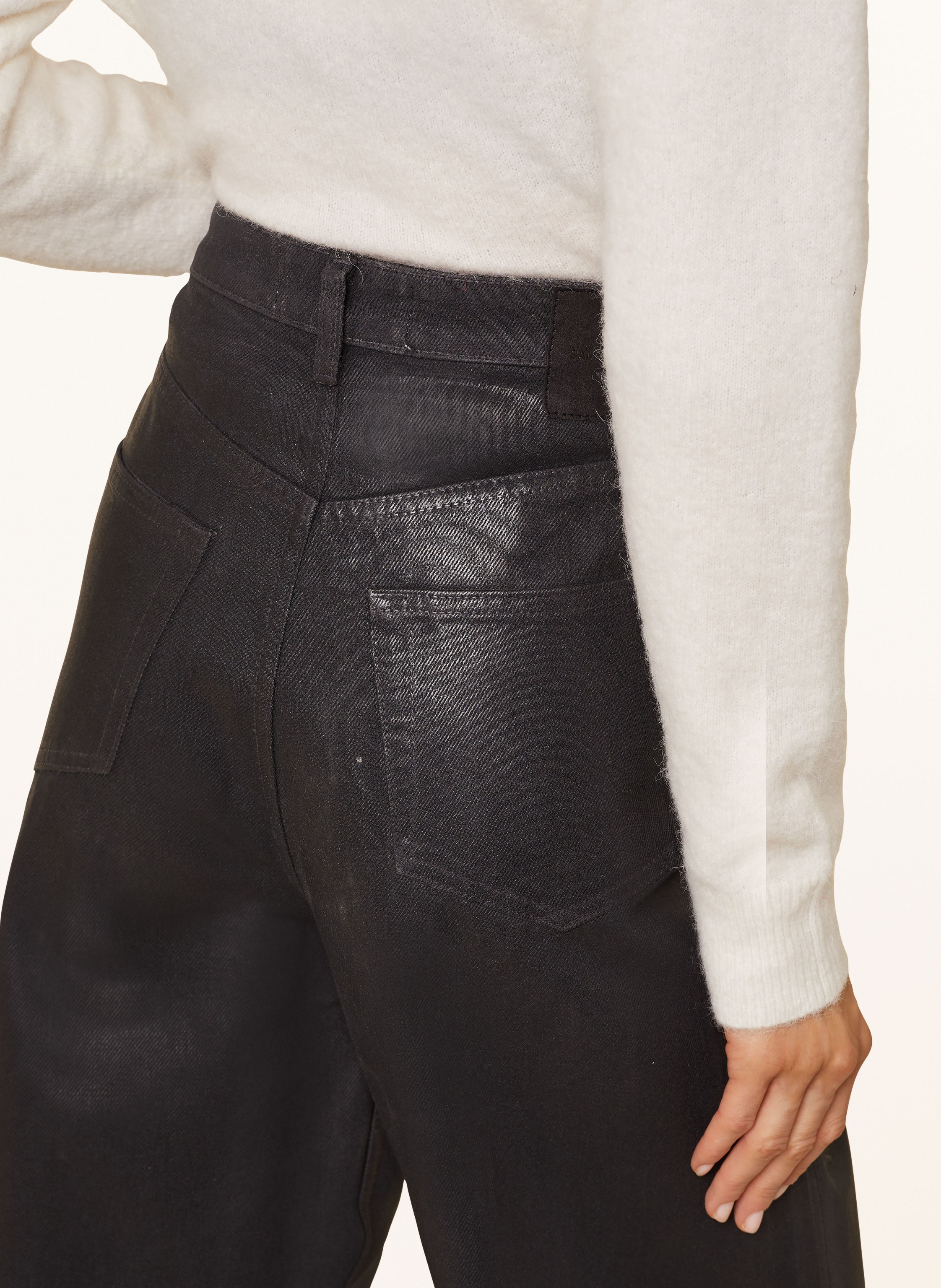 Thumbnail - Samsøe  Samsøe Straight Jeans Sashelly schwarz