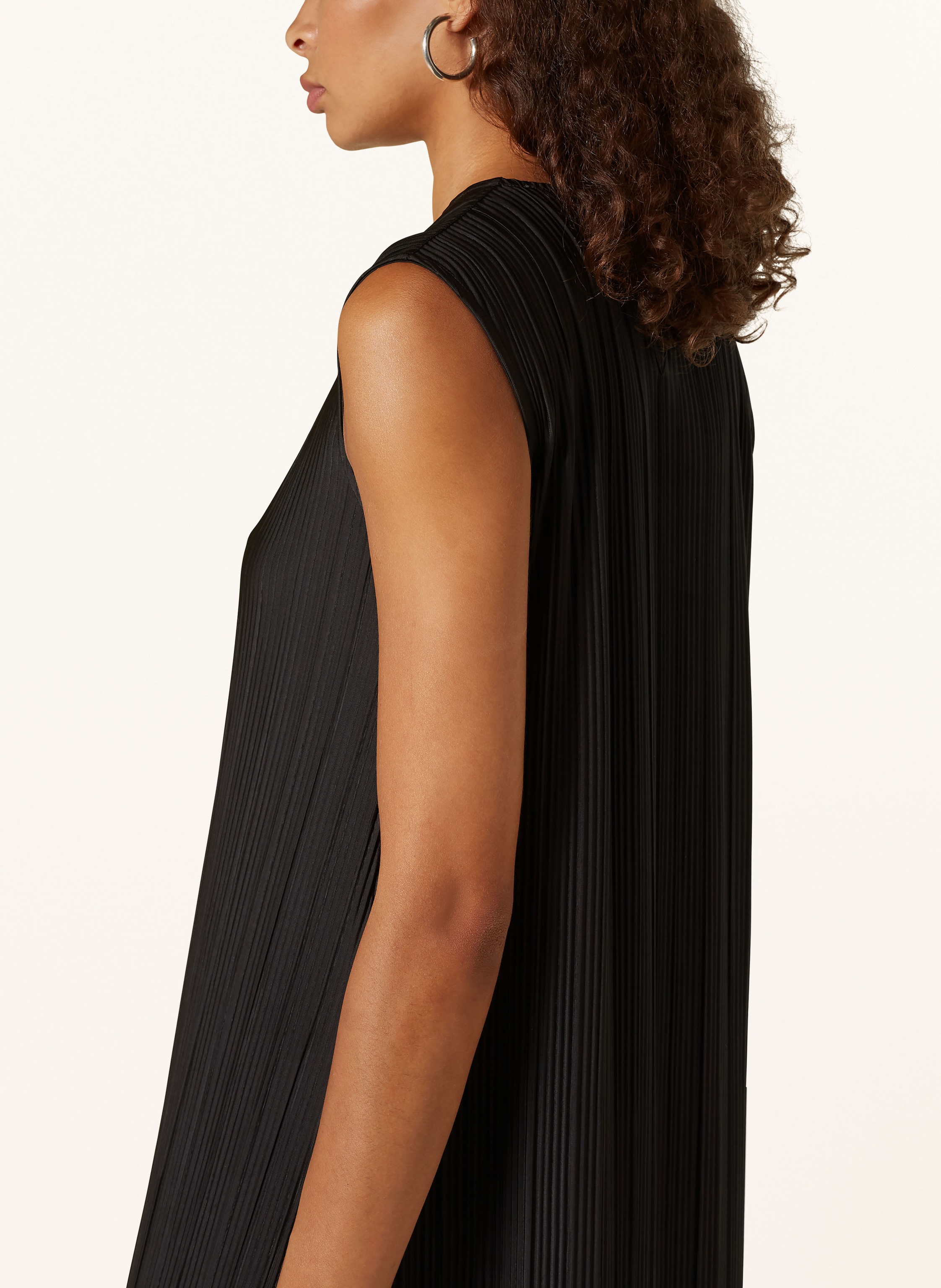 Thumbnail - Samsøe  Samsøe Plisseekleid Sauma schwarz