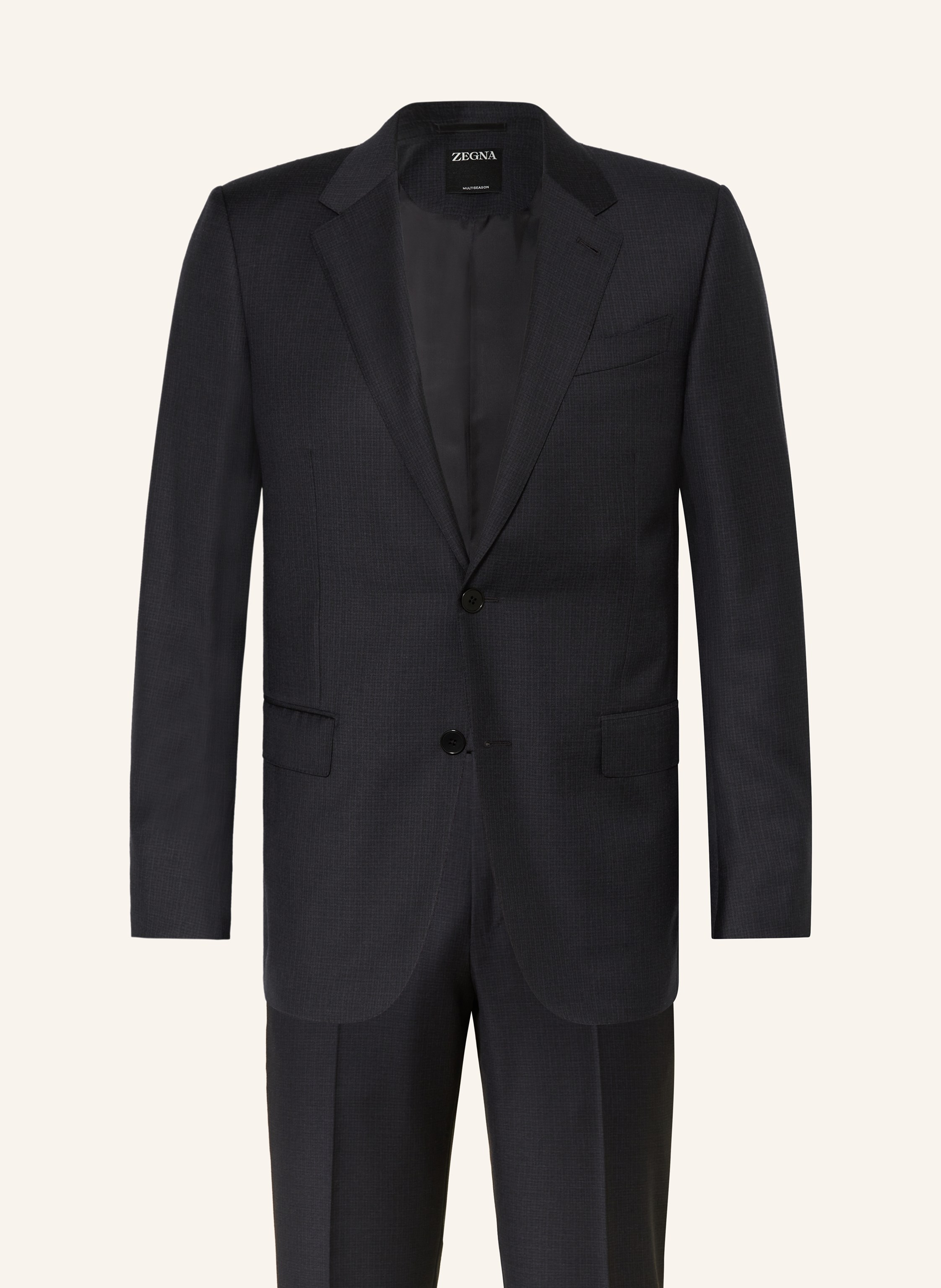 Zegna Zegna Anzug Extra Slim Fit grau in DARK GREY DARK GREY