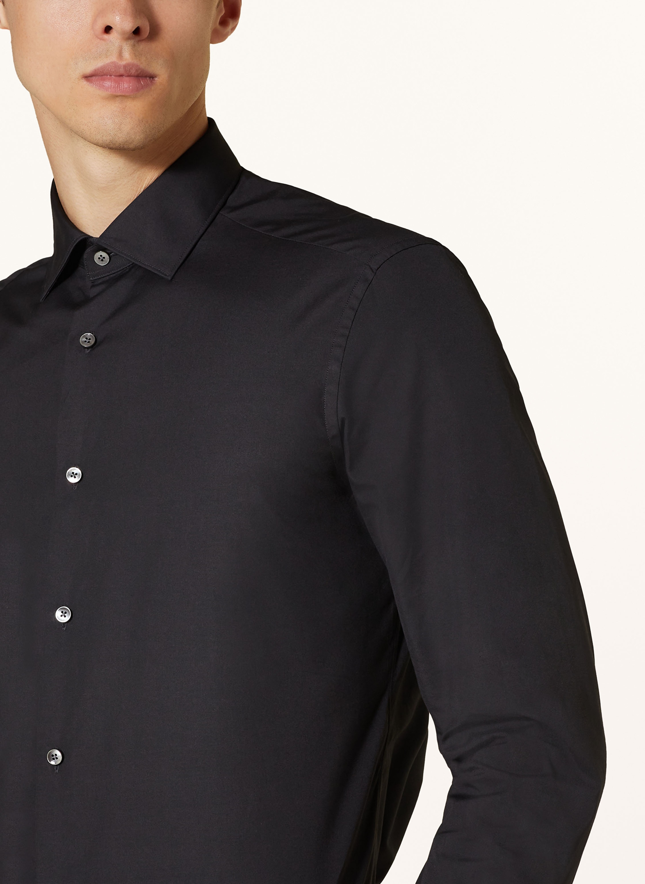 Thumbnail - Zegna Hemd Regular Fit blau