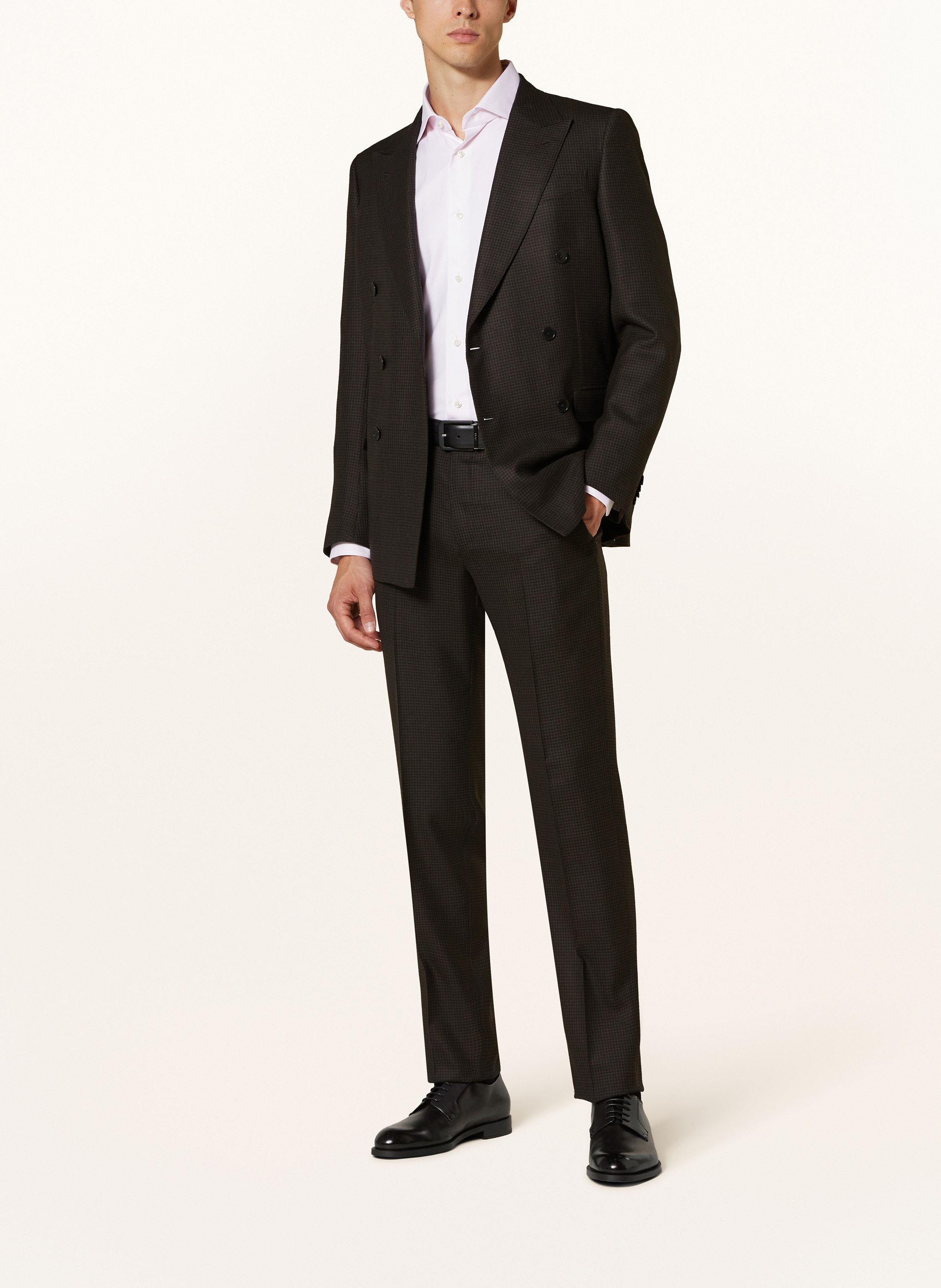 Thumbnail - Zegna Hemd Slim Fit rosa