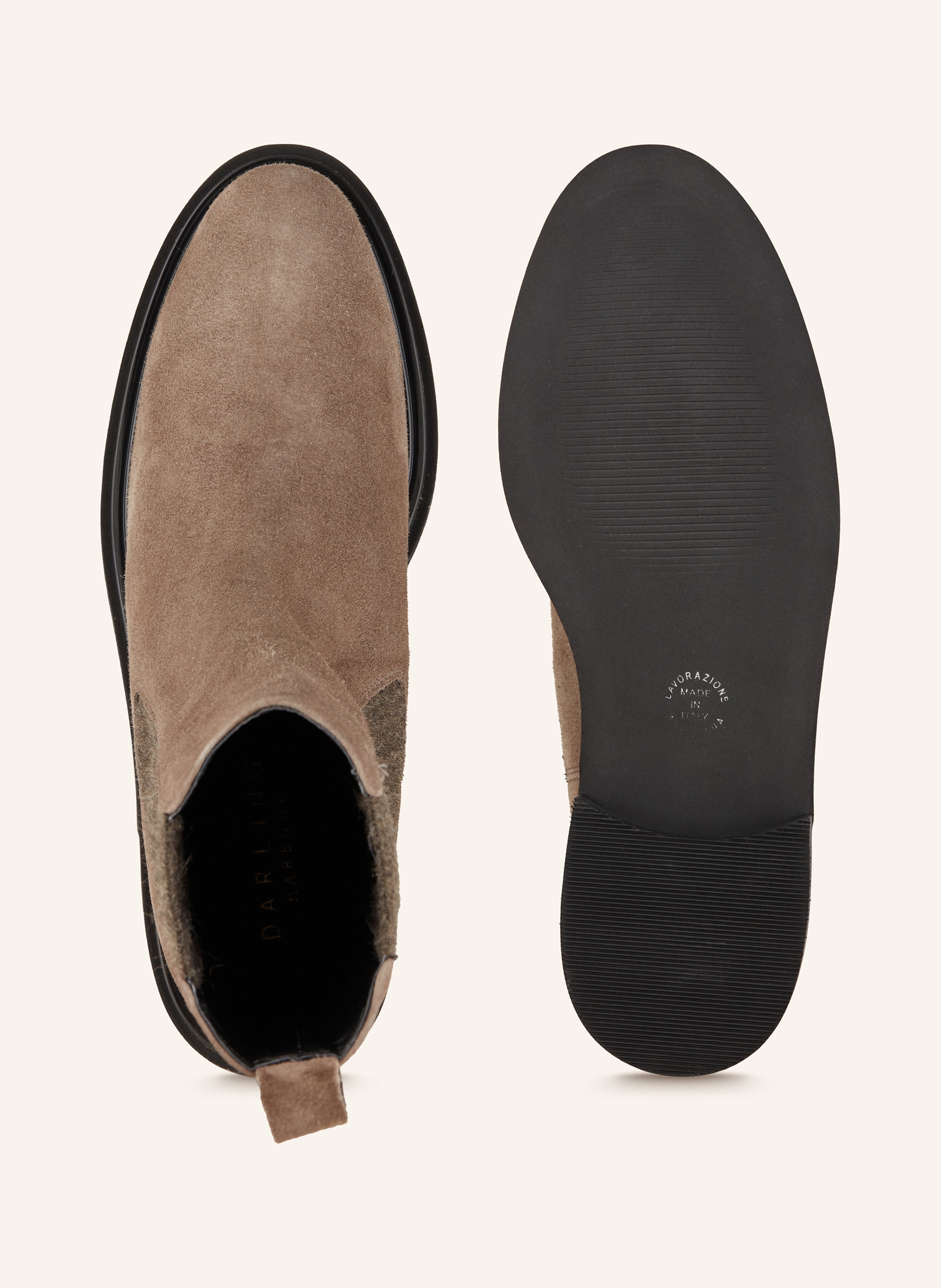 Thumbnail - Darling Harbour Chelsea-Boots grau