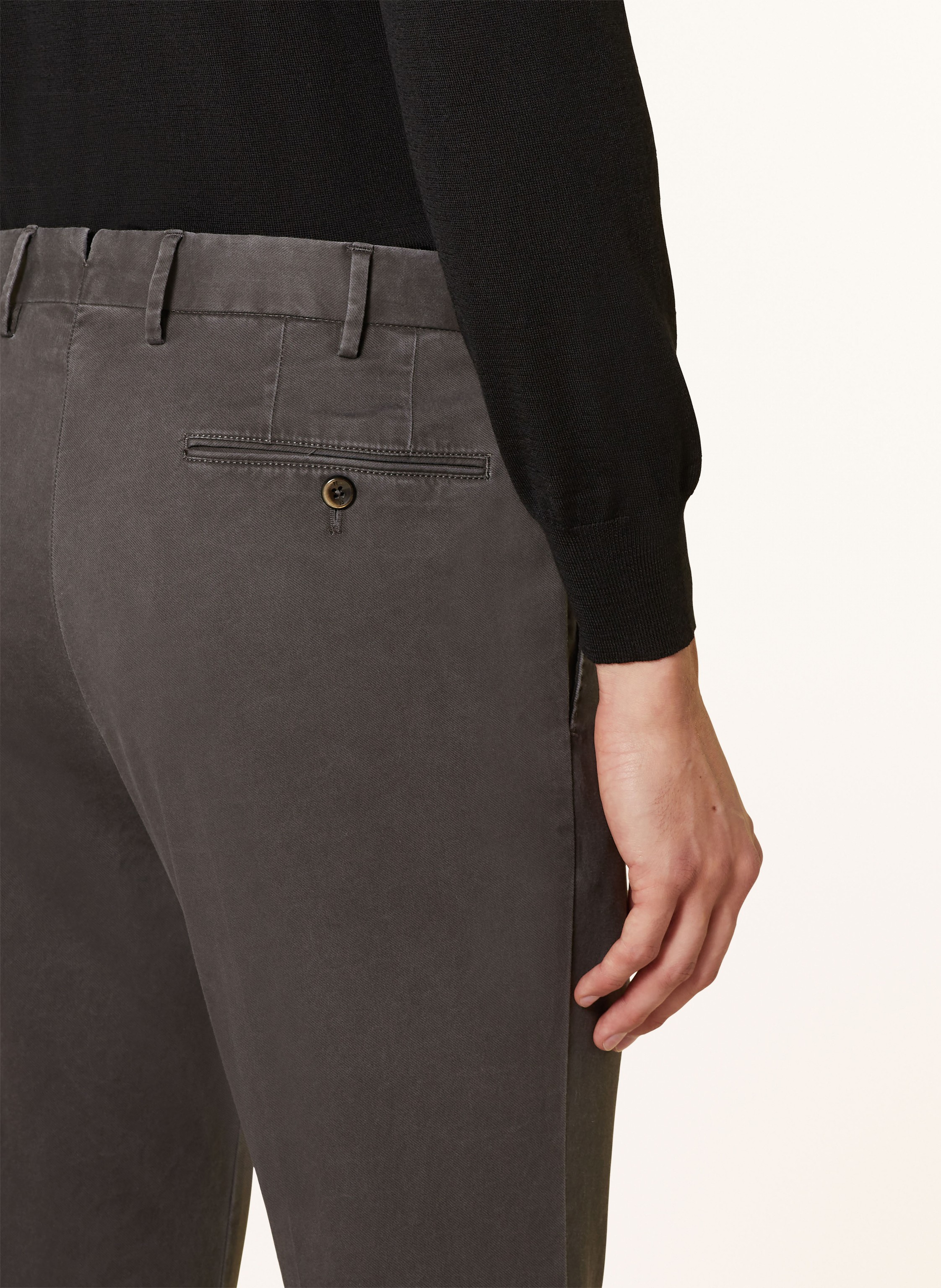 Thumbnail - Pt Torino Chino Slim Fit grau