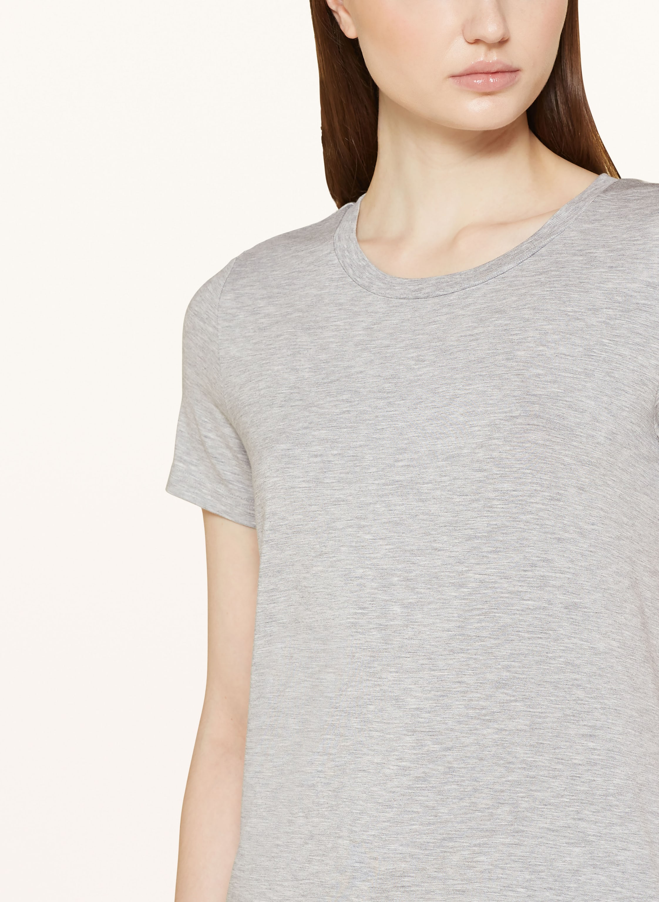 Thumbnail - Mey Schlafshirt Serie Sleepy & Easy grau