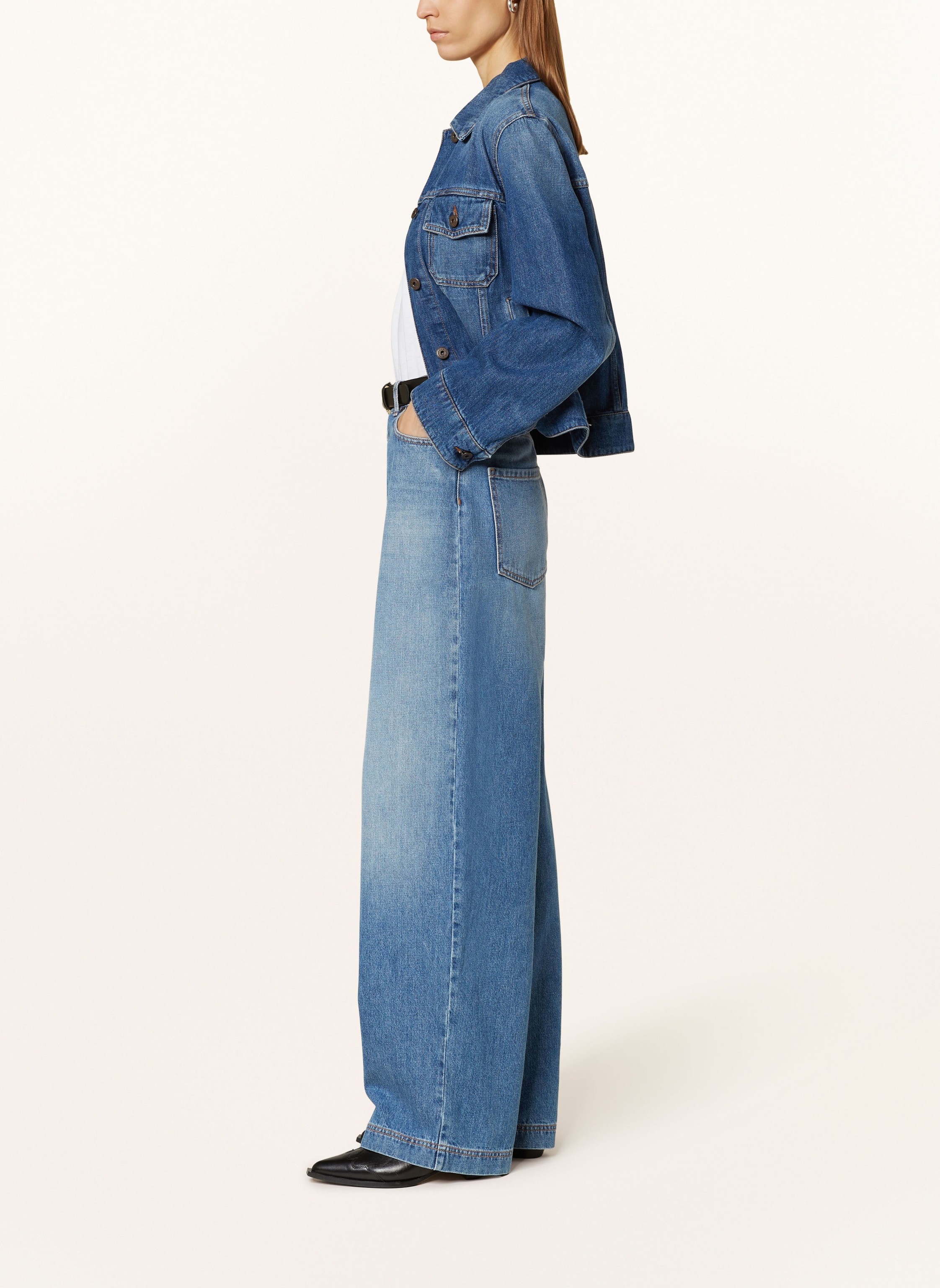 Thumbnail - Weekend Max Mara Straight Jeans Brava blau