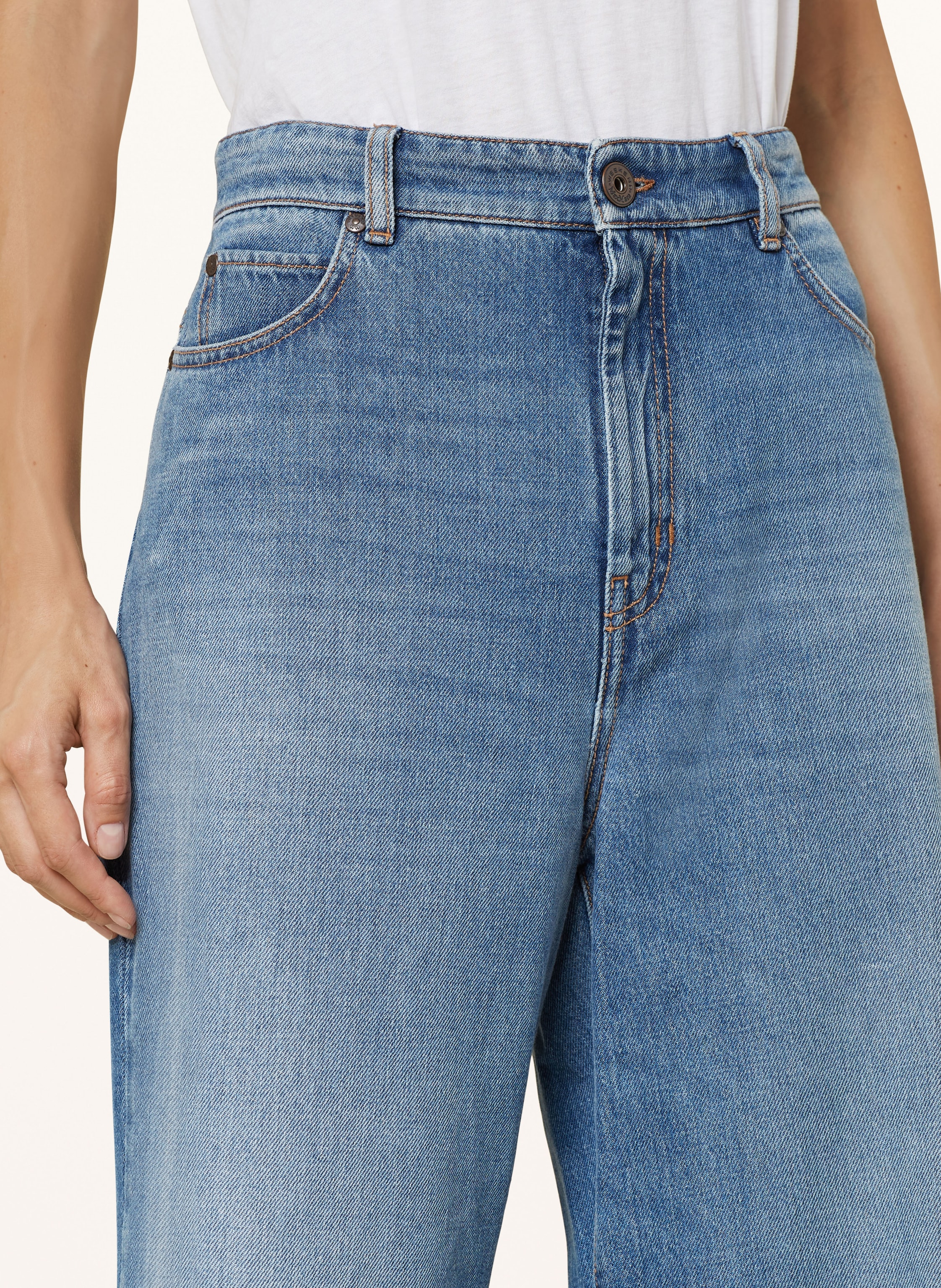 Thumbnail - Weekend Max Mara Straight Jeans Brava blau
