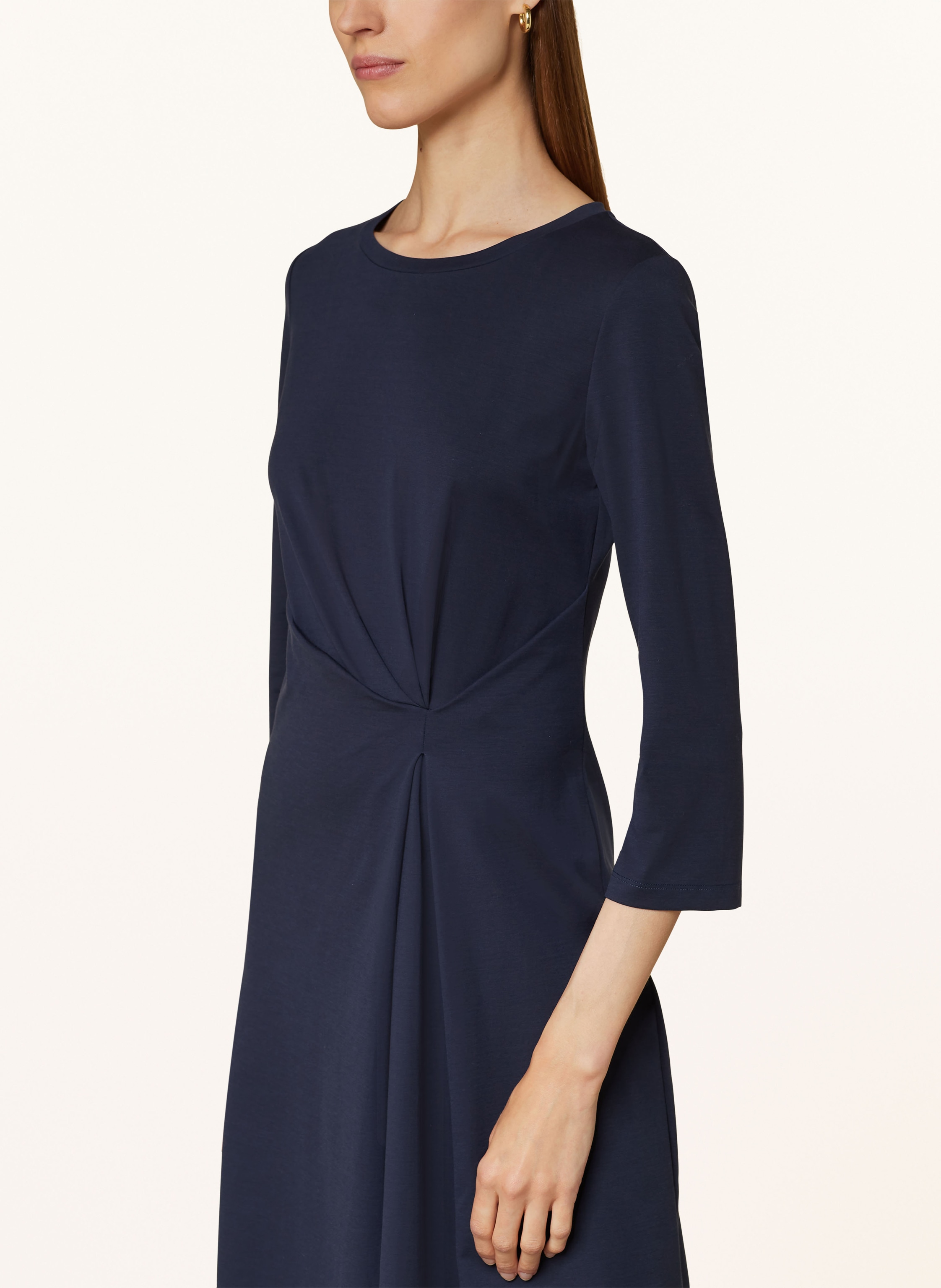 Thumbnail - Weekend Max Mara Jerseykleid Balenio Mit 3/4-Arm blau