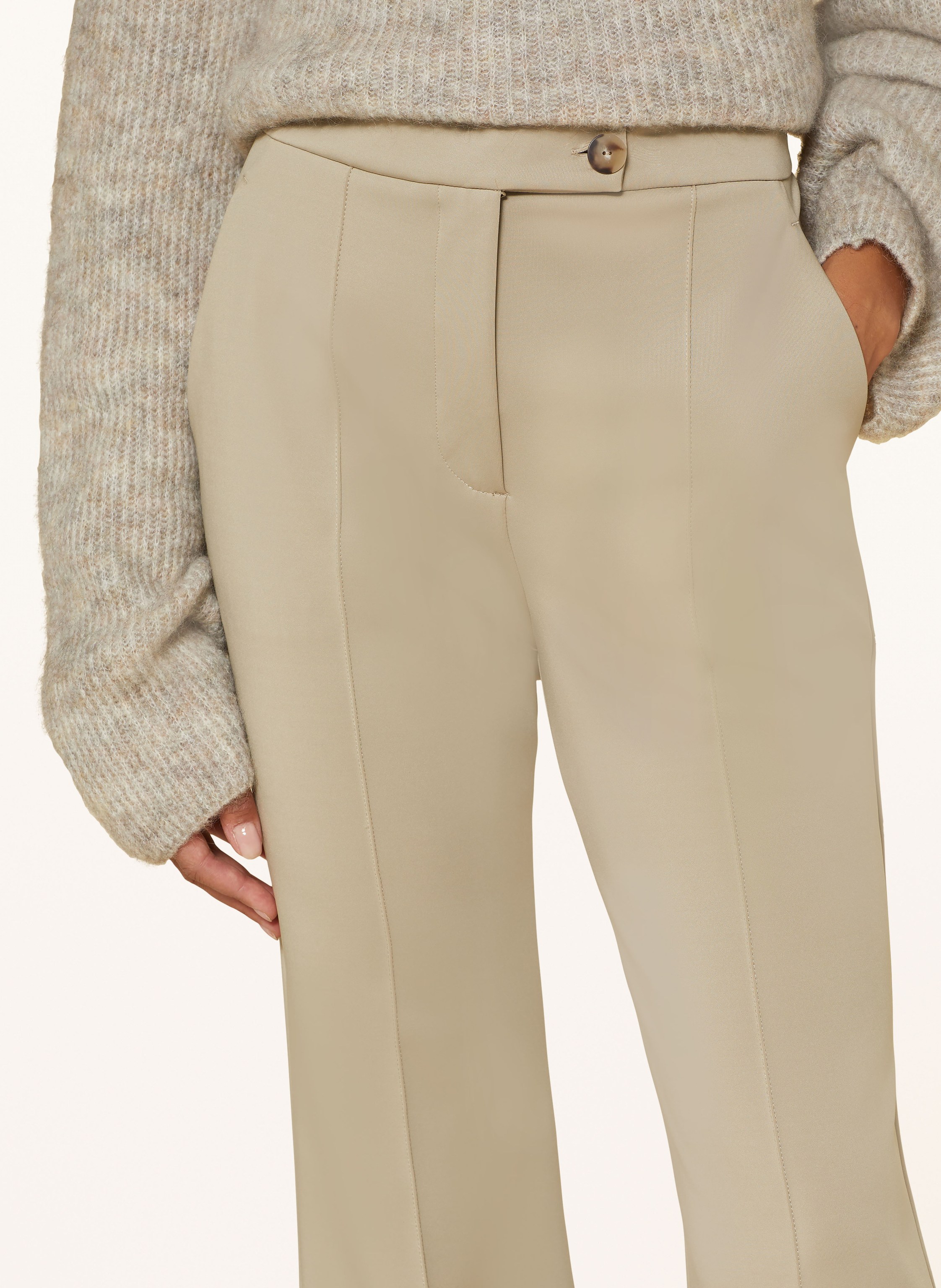 Thumbnail - Mm By Max Mara Hose Malesia beige