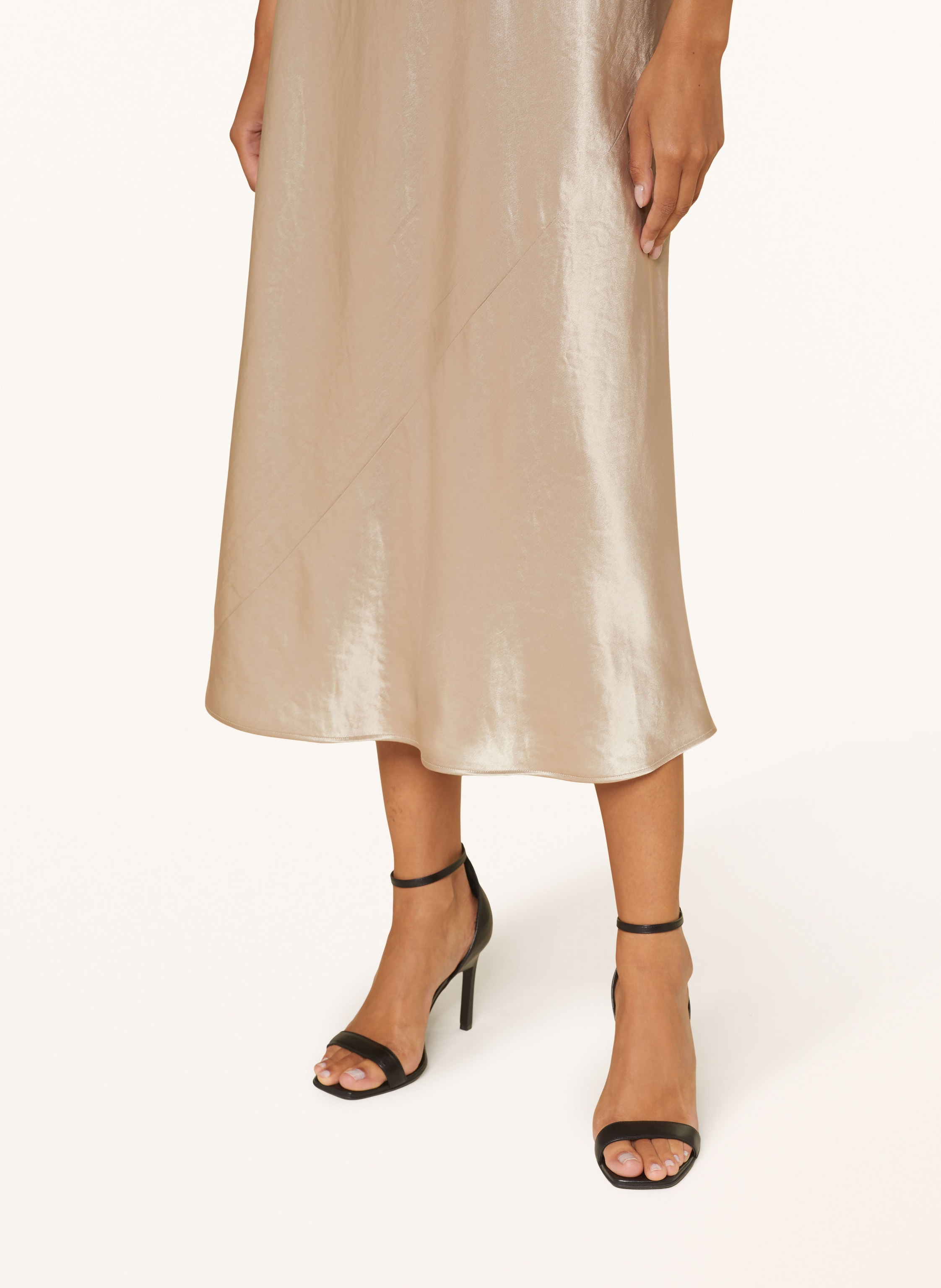 Thumbnail - Mm Satinkleid Talete beige