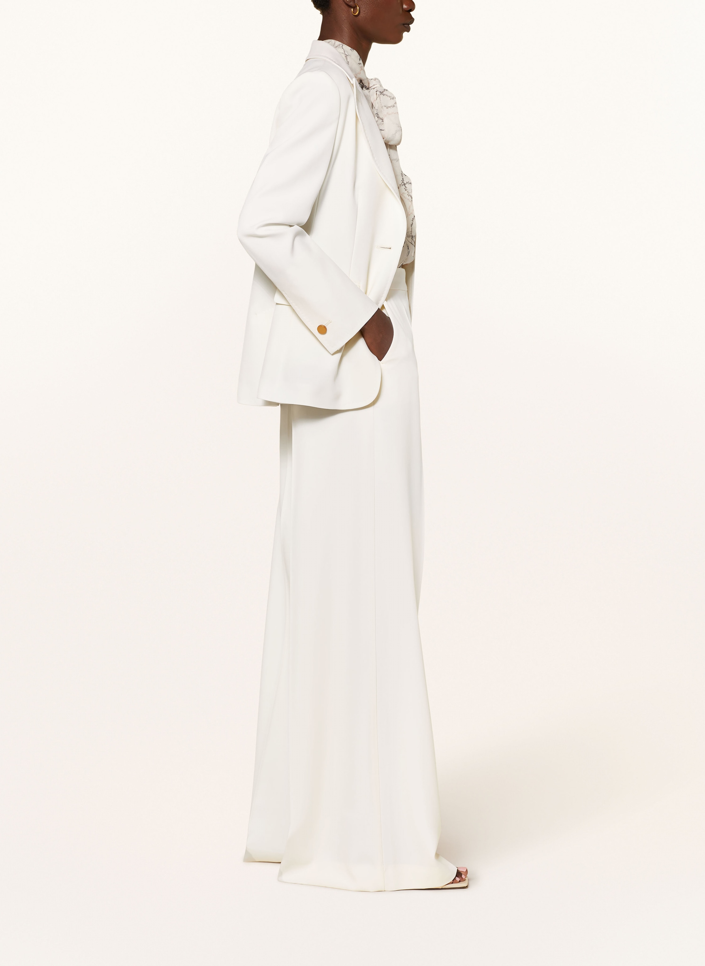 Thumbnail - Max Mara Marlenehose Ninfa weiss