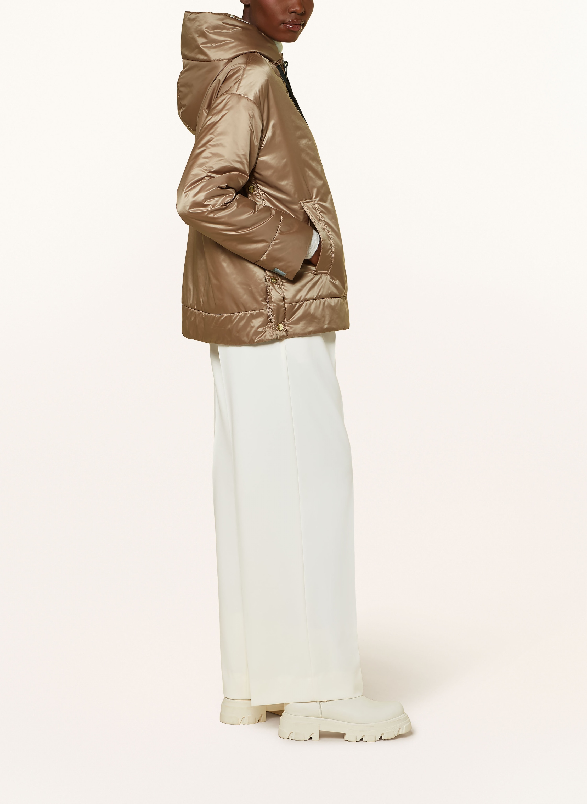 Thumbnail - Max Mara The Cube Steppjacke Daria braun