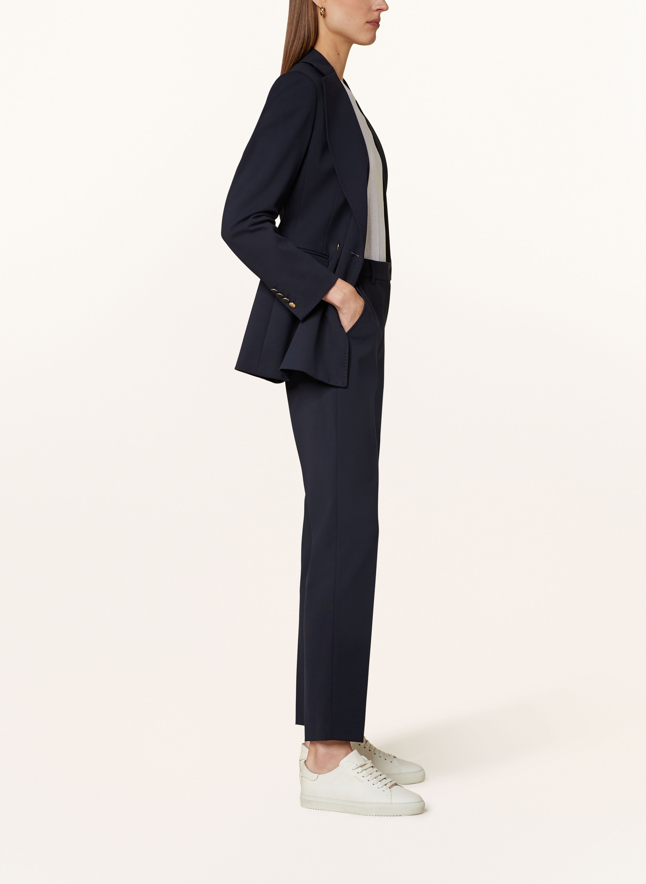 Thumbnail - Max Mara Studio Hose Ermes blau