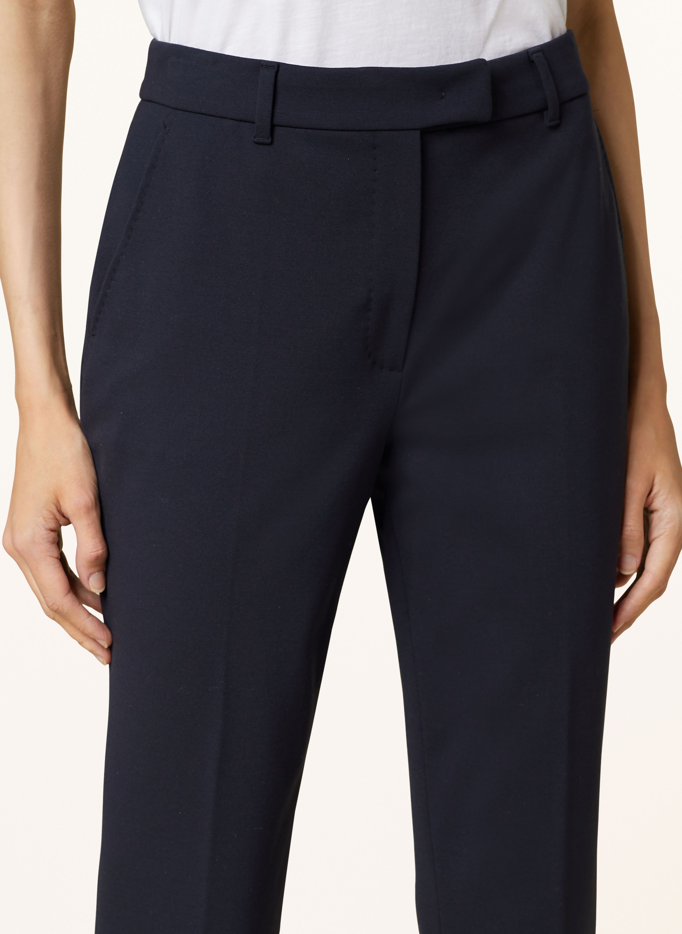 Thumbnail - Max Mara Studio Hose Ermes blau