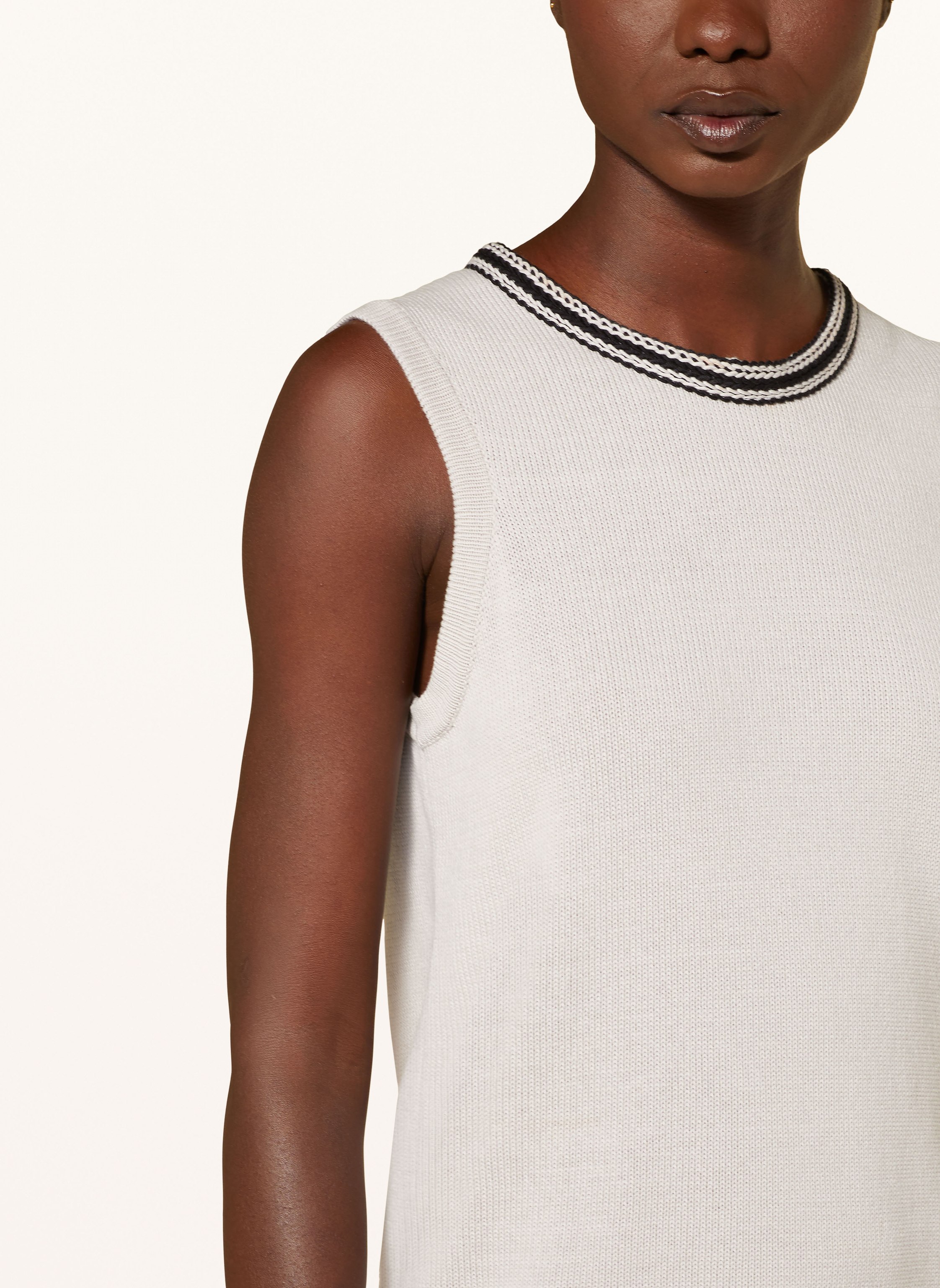 Thumbnail - S Max Mara Stricktop Udine weiss