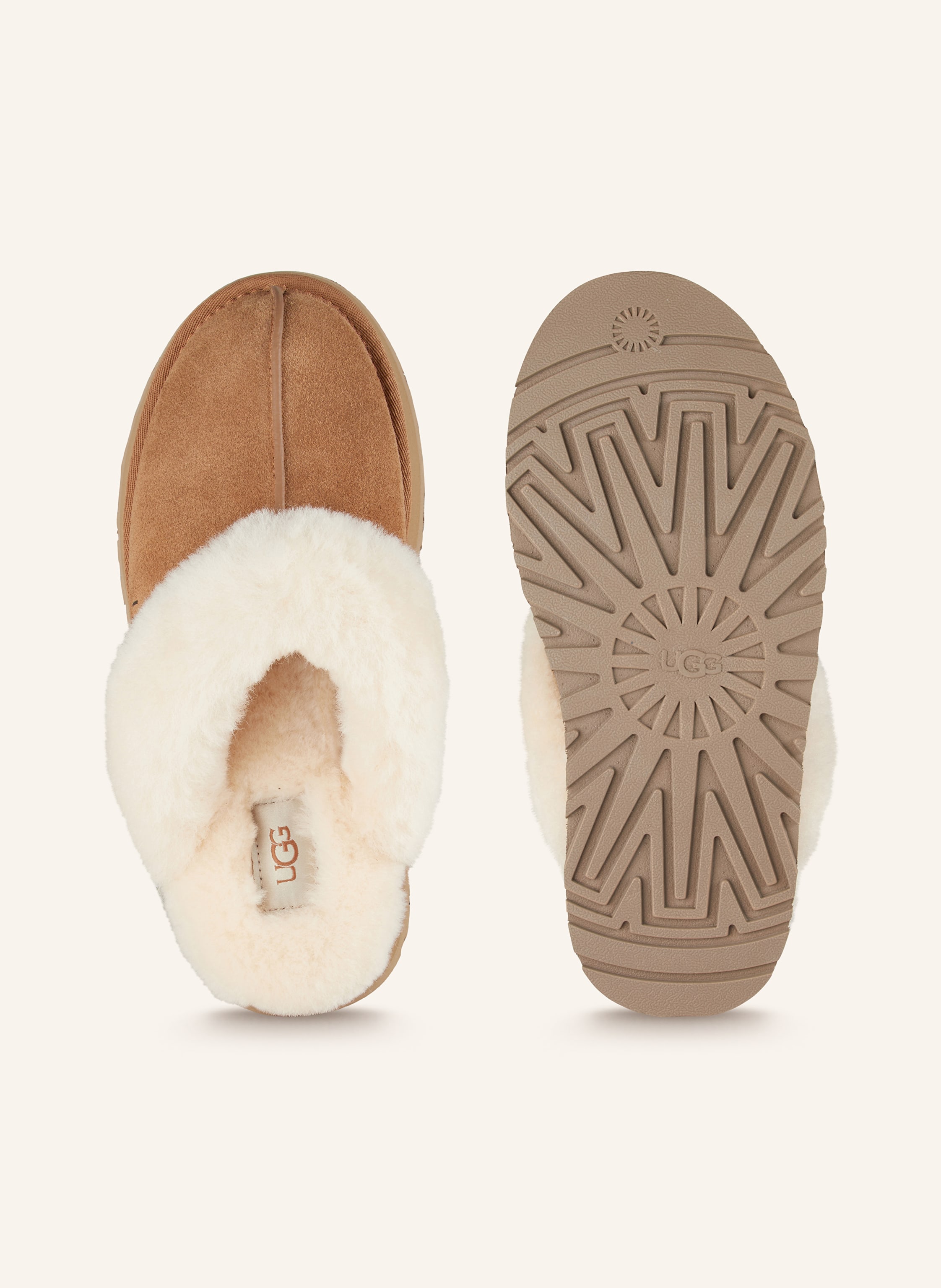 Thumbnail - Ugg Pantoletten Disquette braun