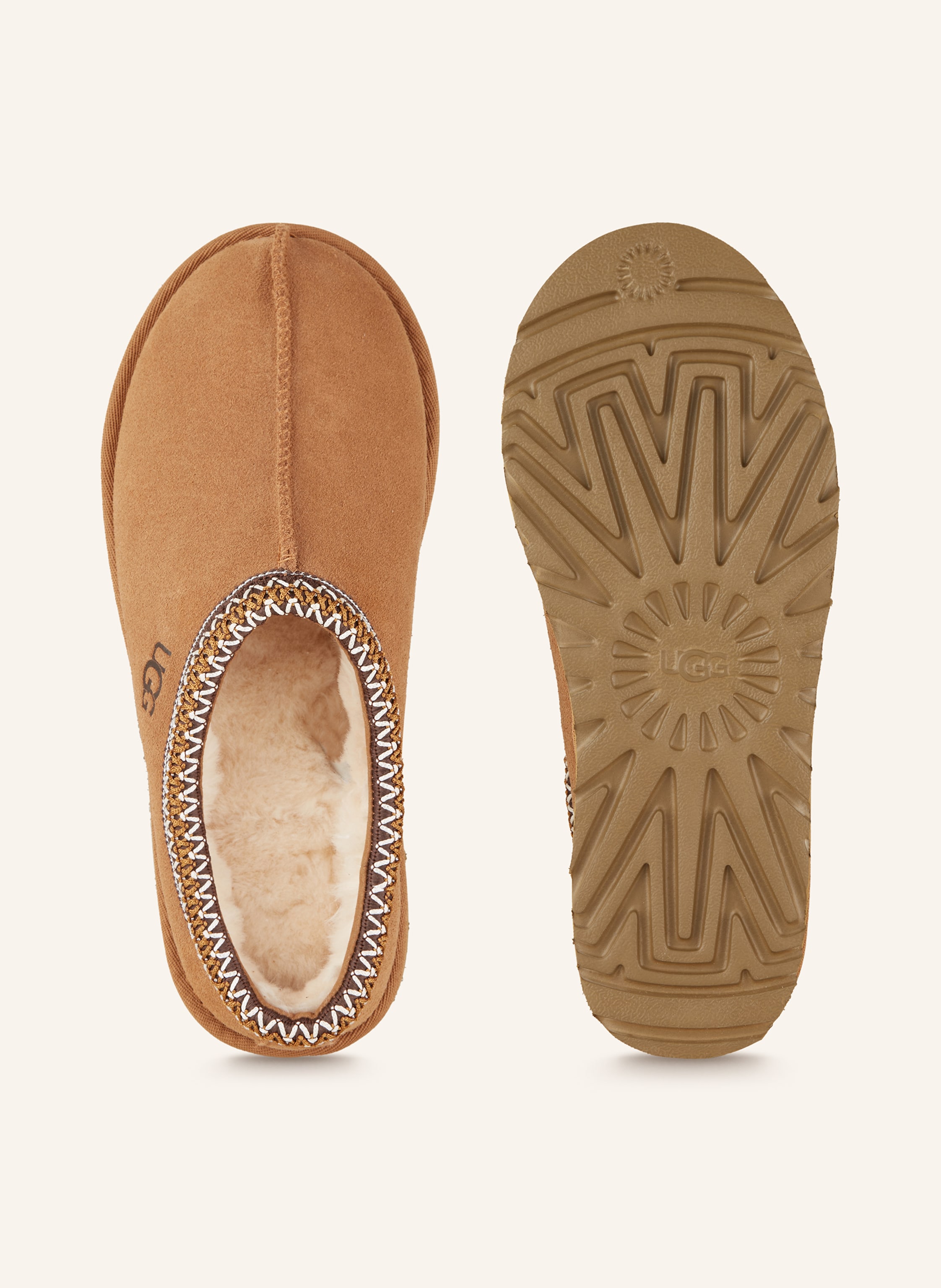 Thumbnail - Ugg Pantoletten Tasman braun