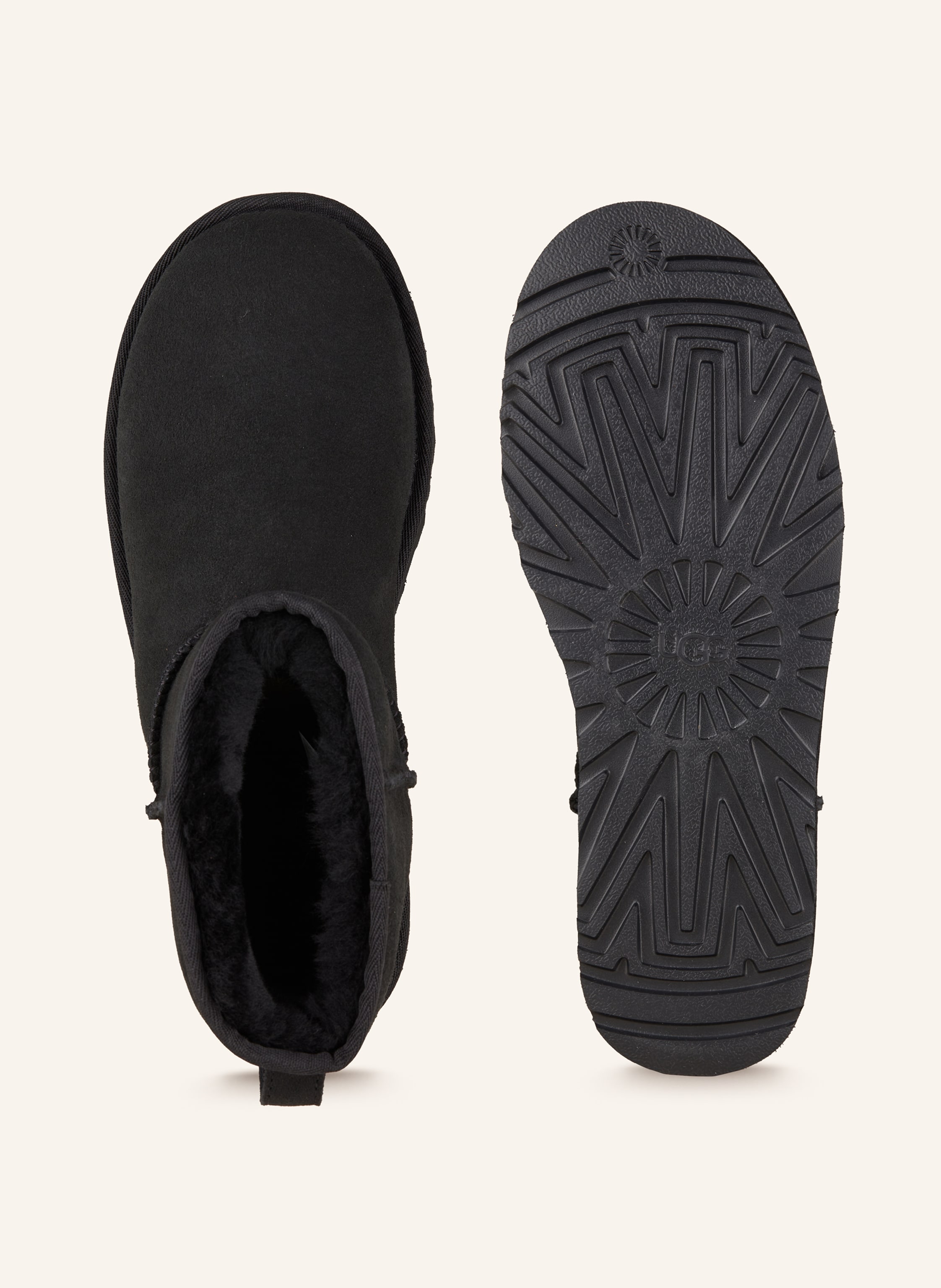 Thumbnail - Ugg Boots Classic Mini Ii schwarz