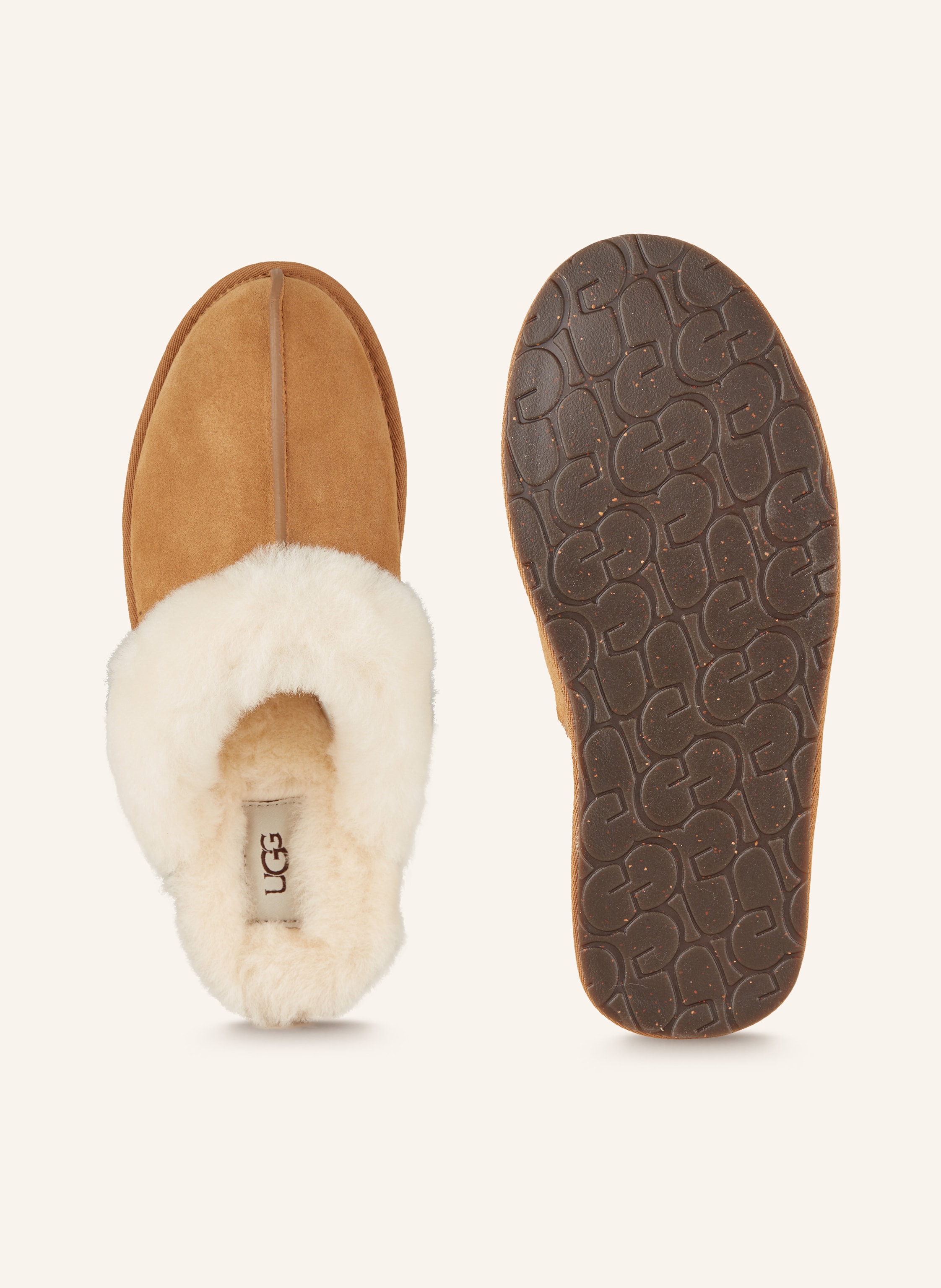 Thumbnail - Ugg Hausschuhe Scuffette Ii beige