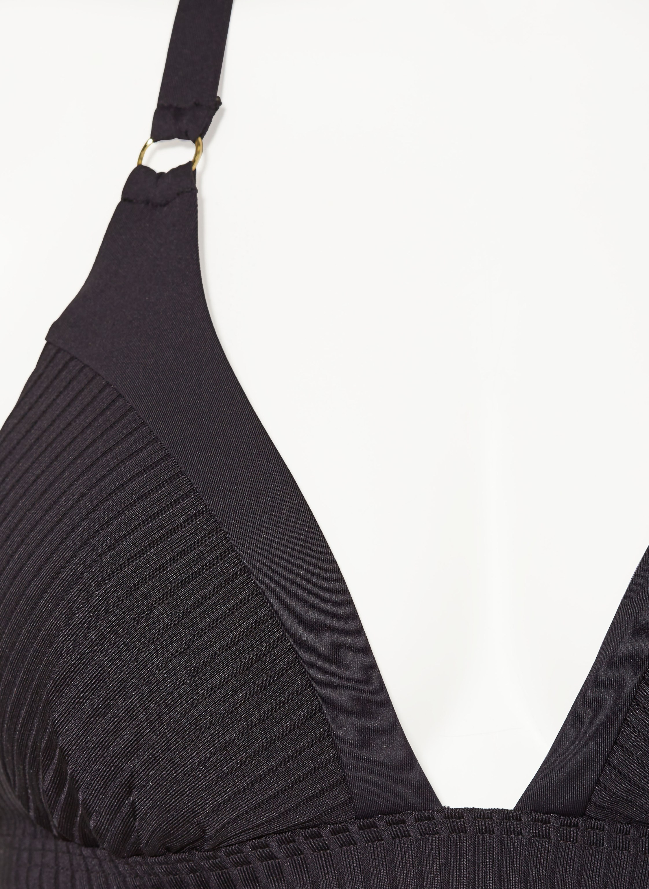 Thumbnail - Cyell Neckholder-Bikini-Top Caviar schwarz