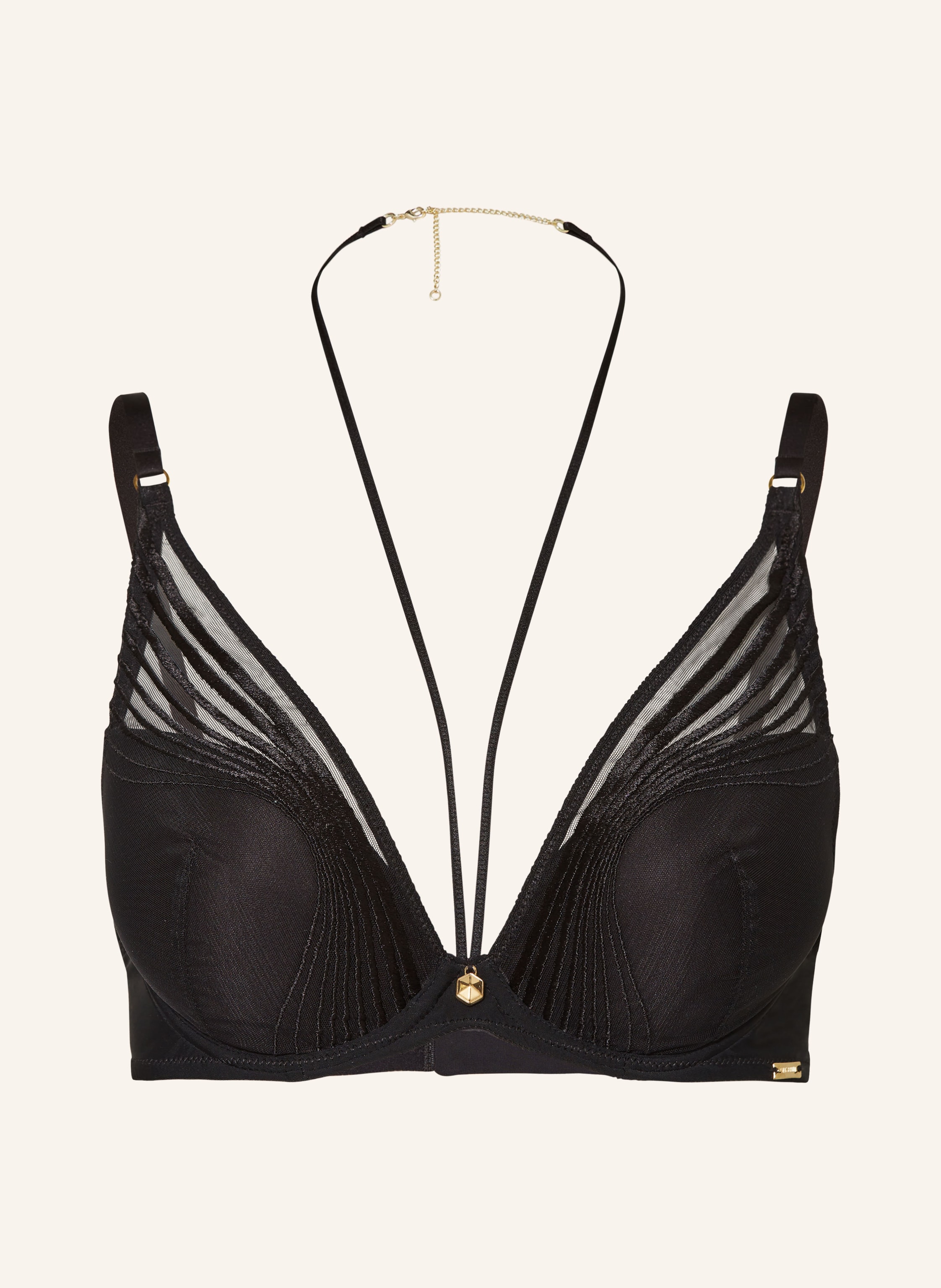 Aubade Molded cup bra SUMPTUOUS WAVES in black