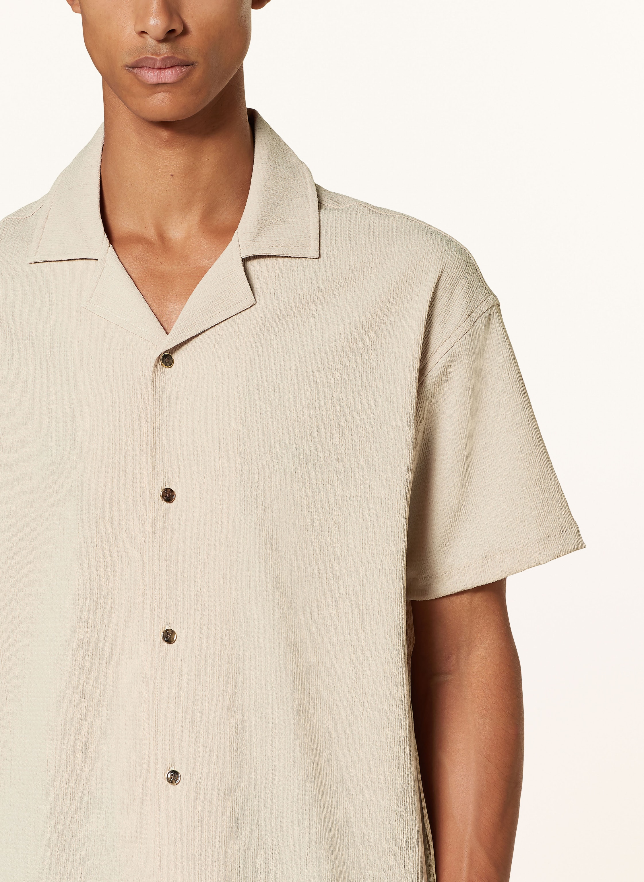 Thumbnail - Reiss Resorthemd Hunt Comfort Fit beige