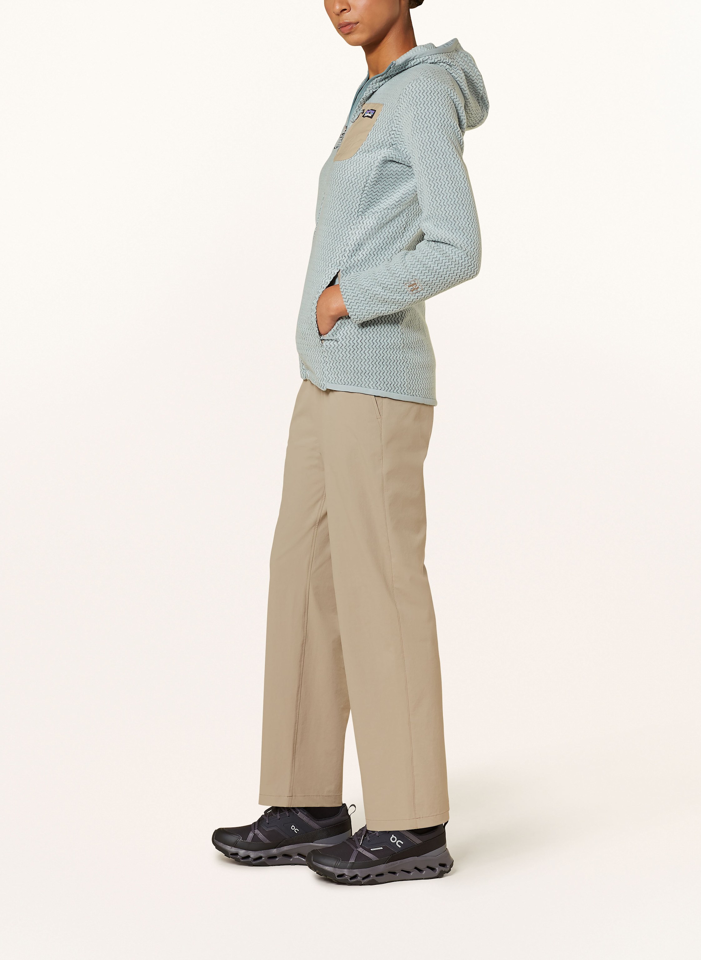 Thumbnail - Patagonia Fleecejacke r1 Air blau