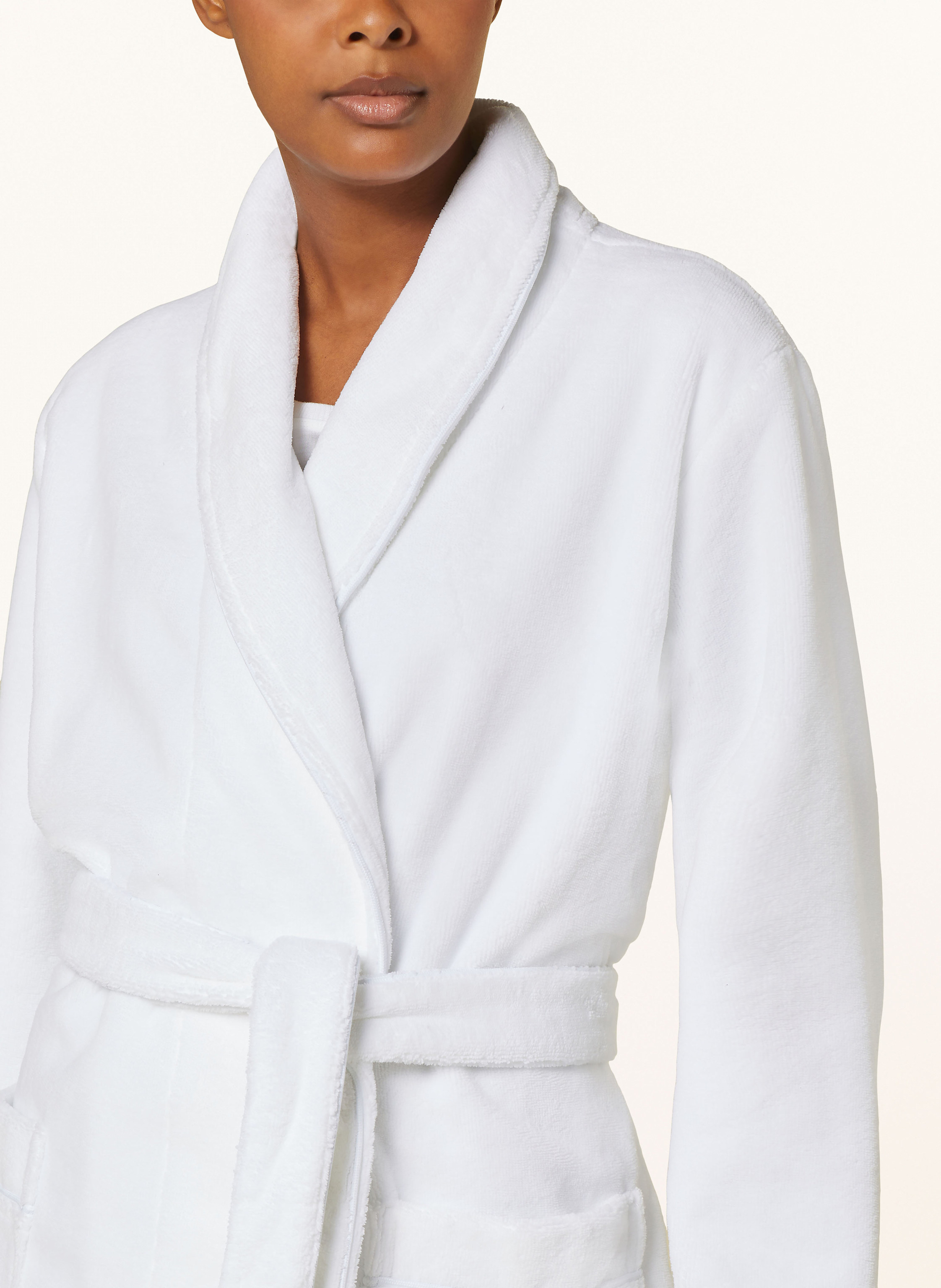 Thumbnail - Calida Damen-Bademantel Cozy Shower grau