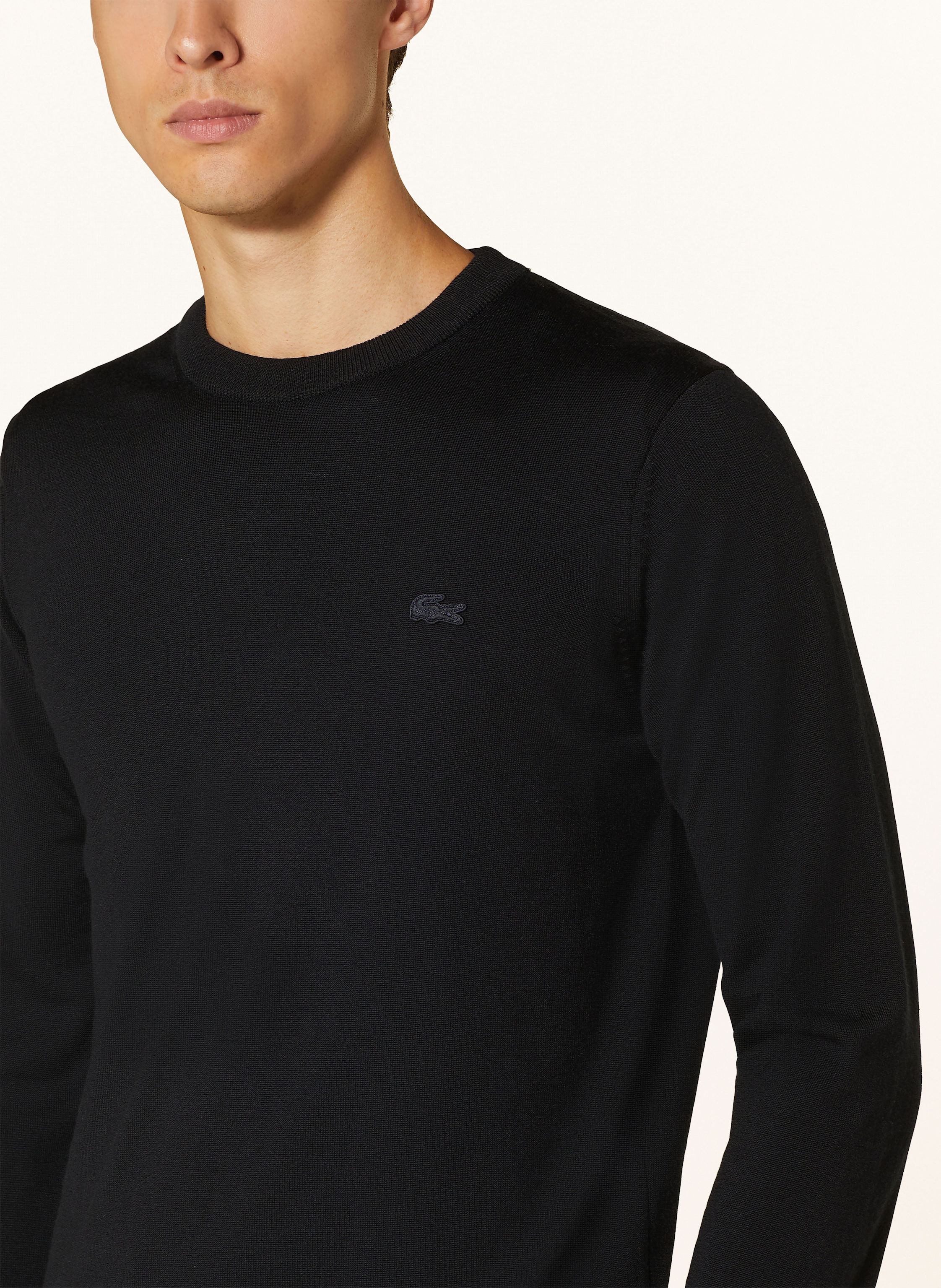 Thumbnail - Lacoste Pullover schwarz