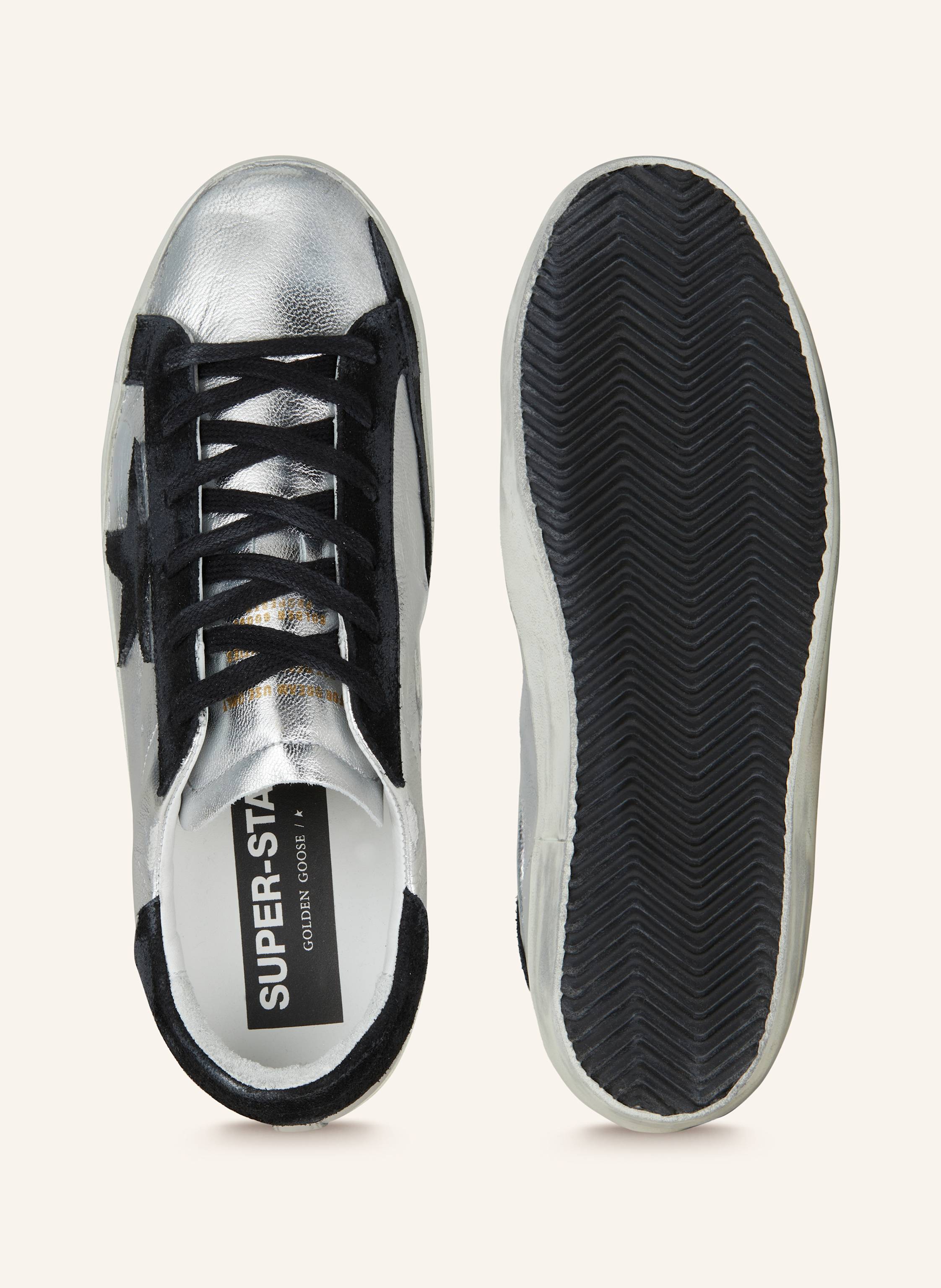 Thumbnail - Golden Goose Sneaker Super-Star Classic silber