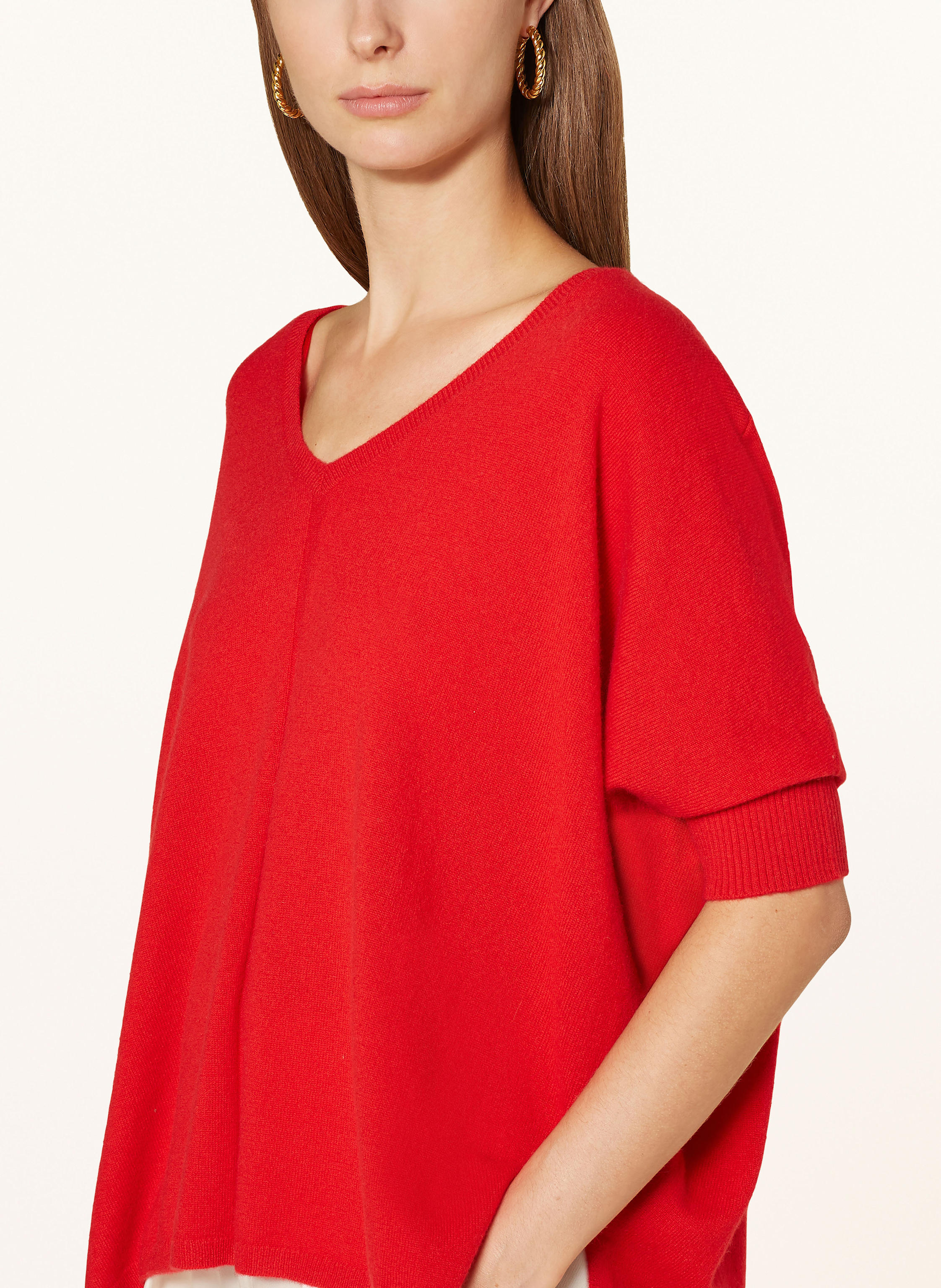 Thumbnail - Lilienfels Oversized-Pullover Aus Cashmere rot