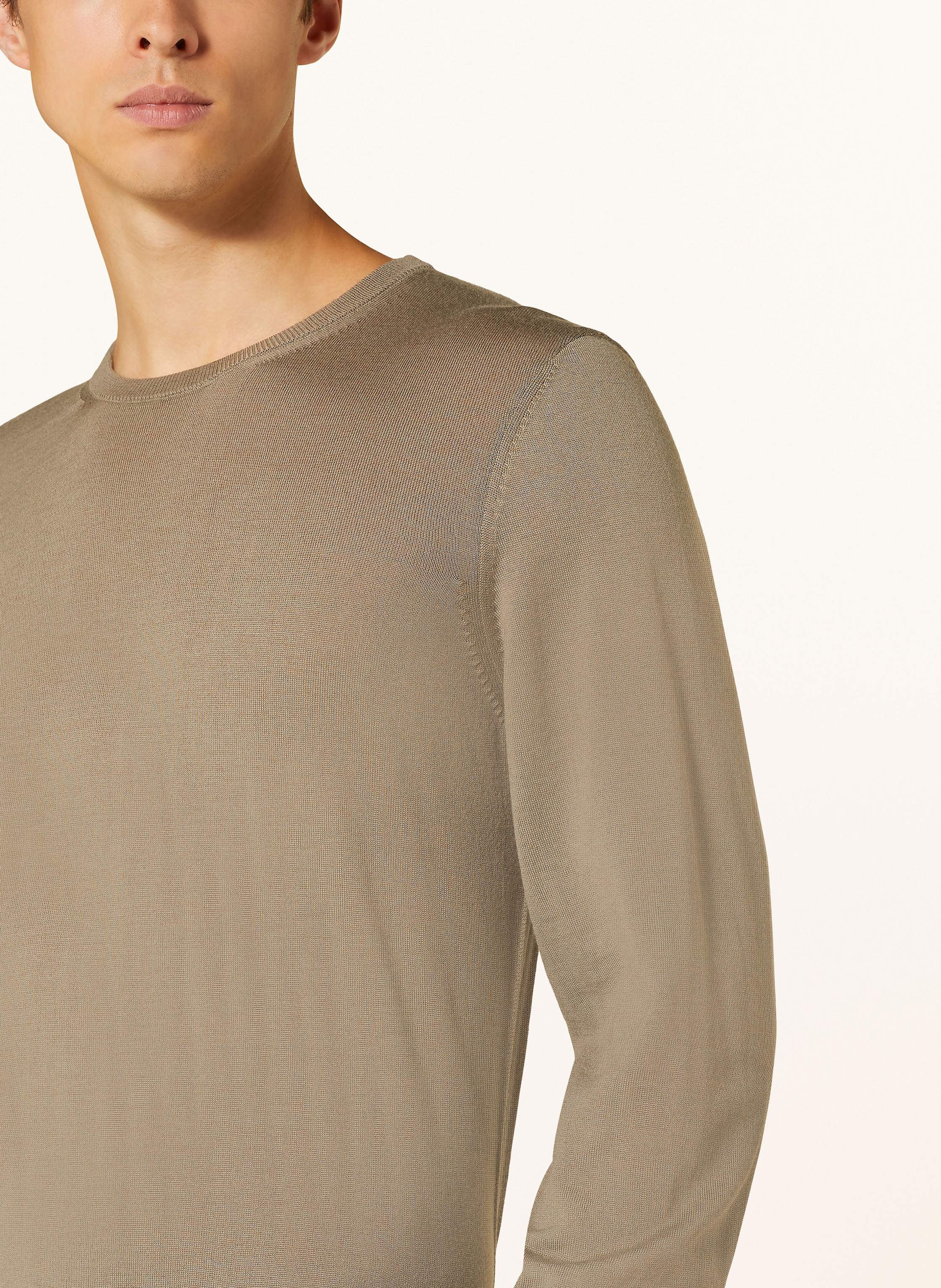Thumbnail - Boss Pullover Leno gruen