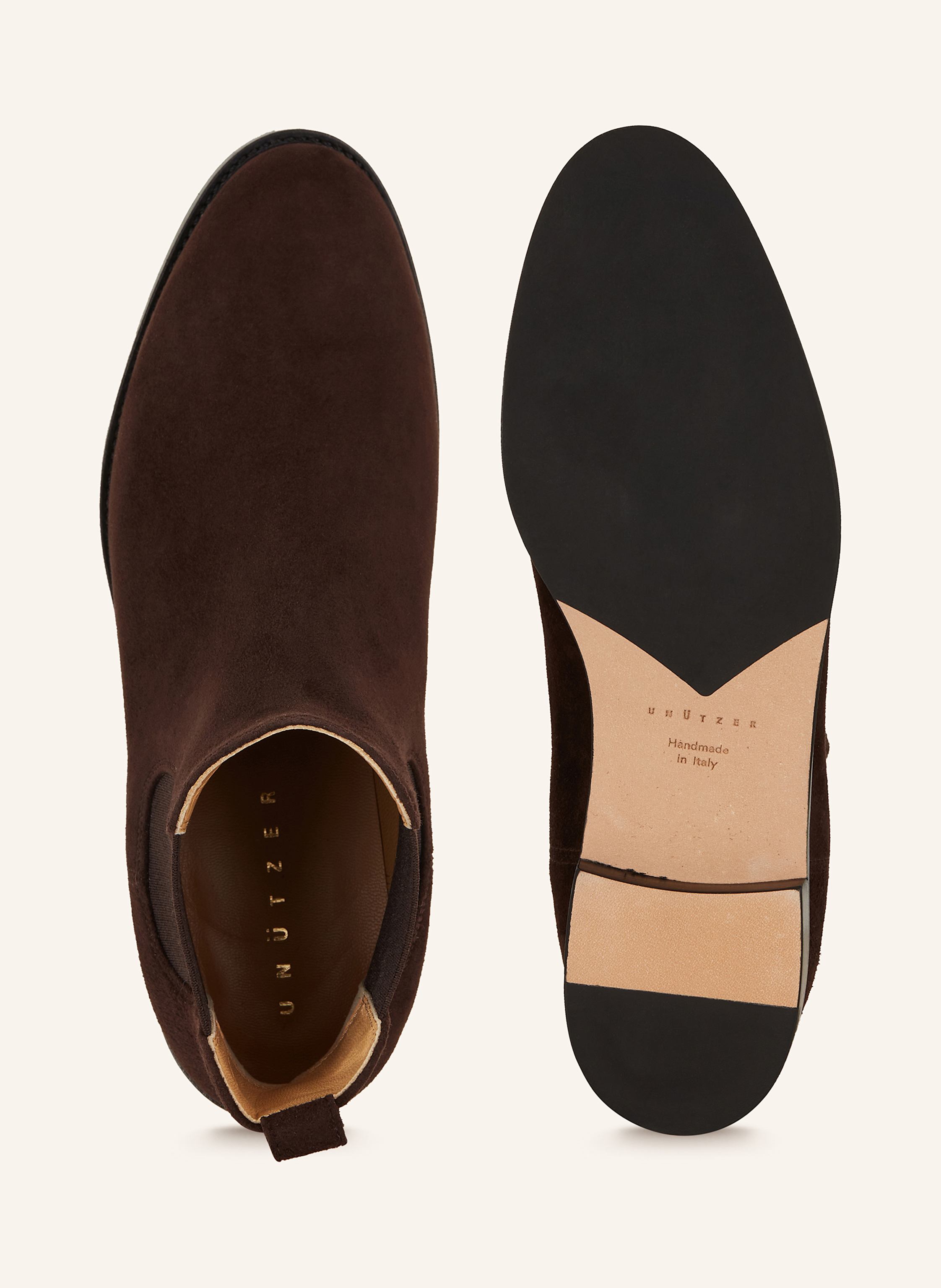 Thumbnail - Unützer Chelsea-Boots braun