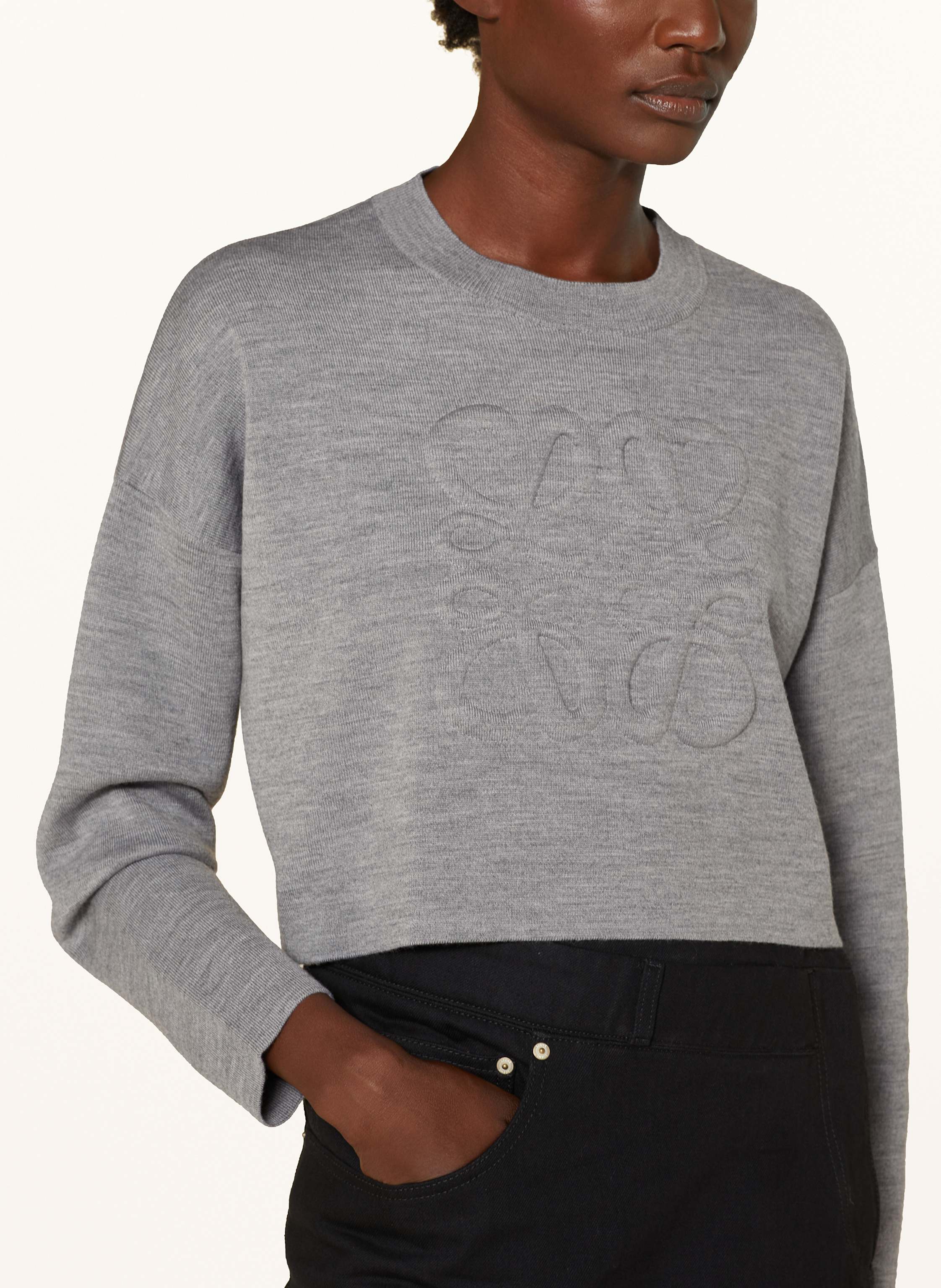 Thumbnail - Loewe Pullover Anagram grau