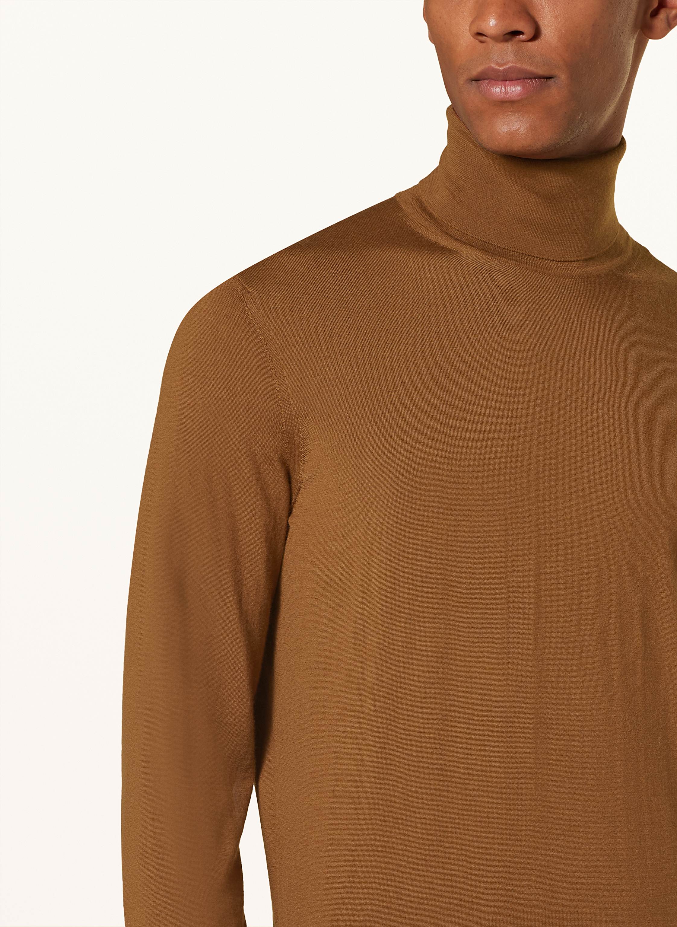 Thumbnail - Zegna Cashmere-Pullover Mit Seide braun