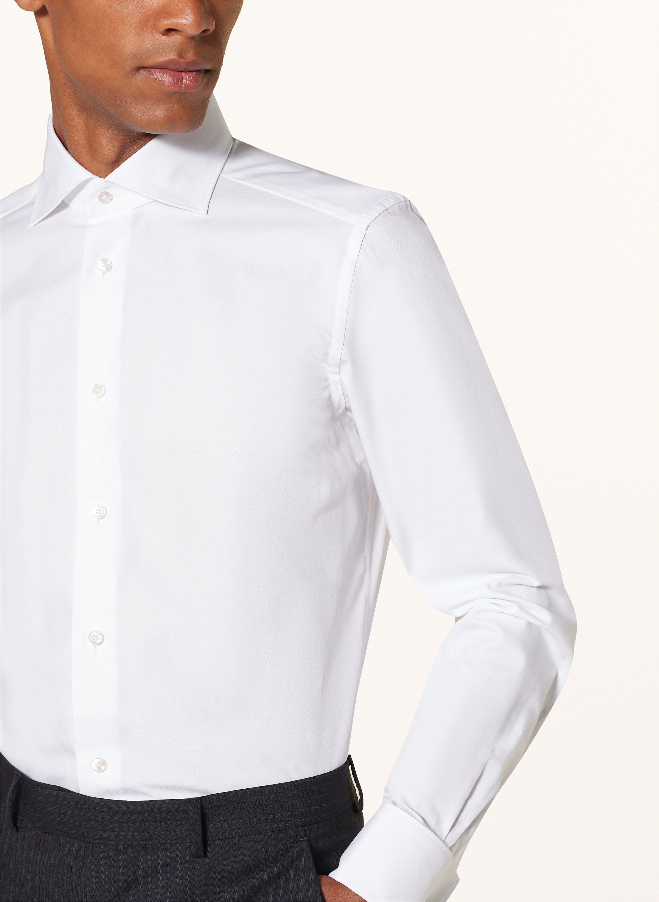 Thumbnail - Zegna Hemd Trofeo™ Extra Slim Fit weiss