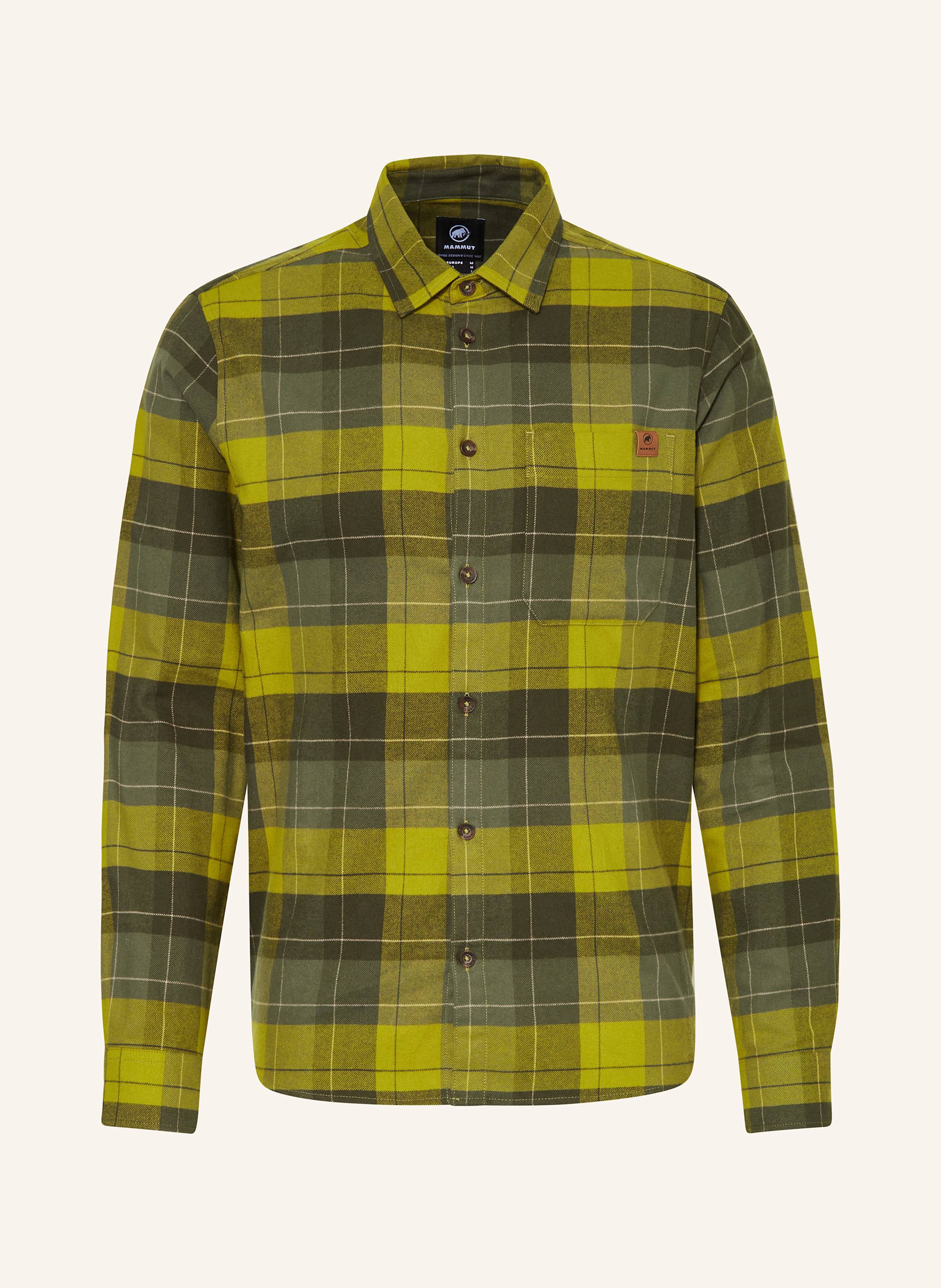 Mammut Langarmhemd Trovat Shirt gelb