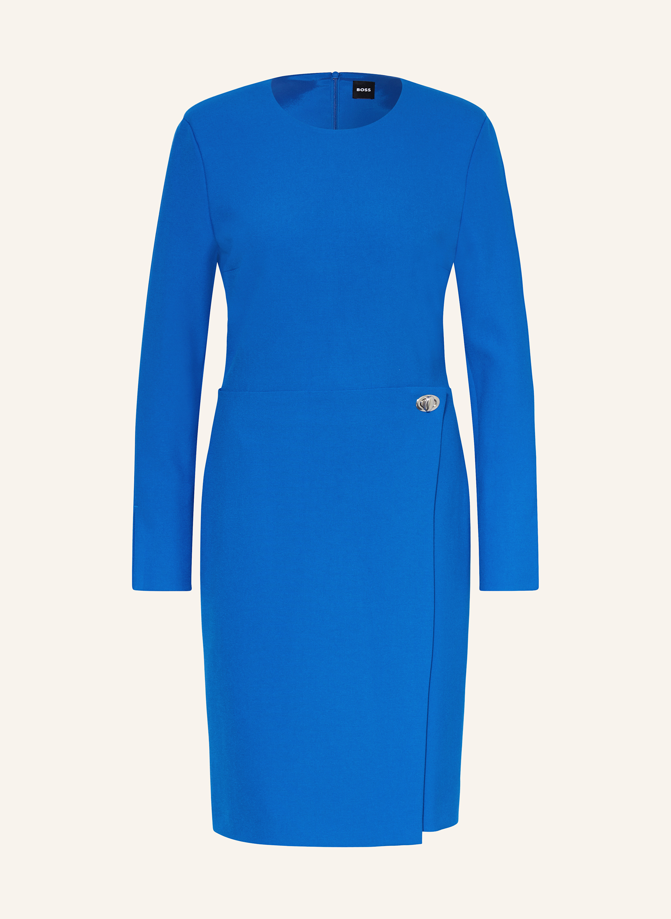 Royal blue sheath dresses top