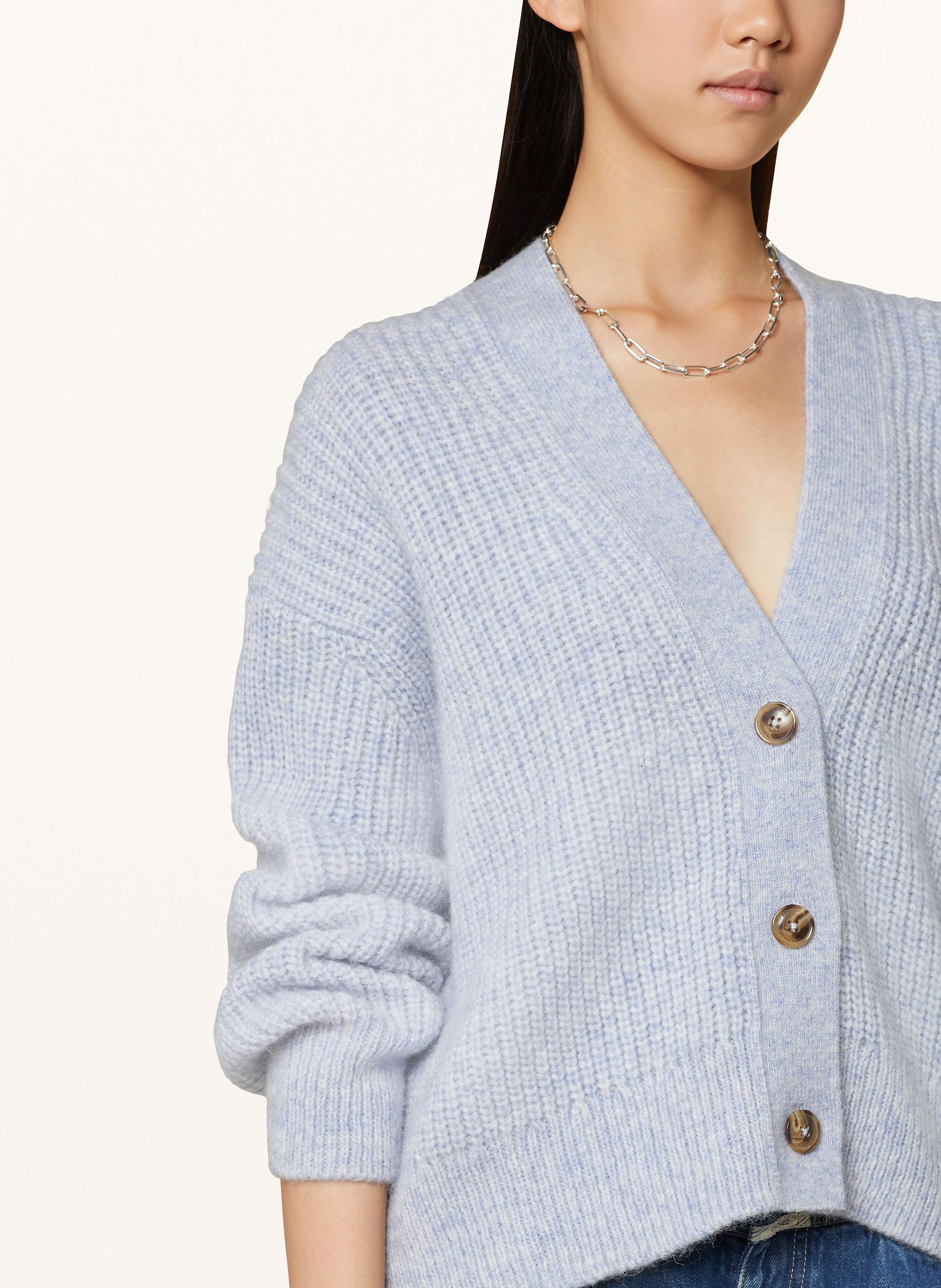 Thumbnail - Closed Strickjacke Mit Alpaka blau