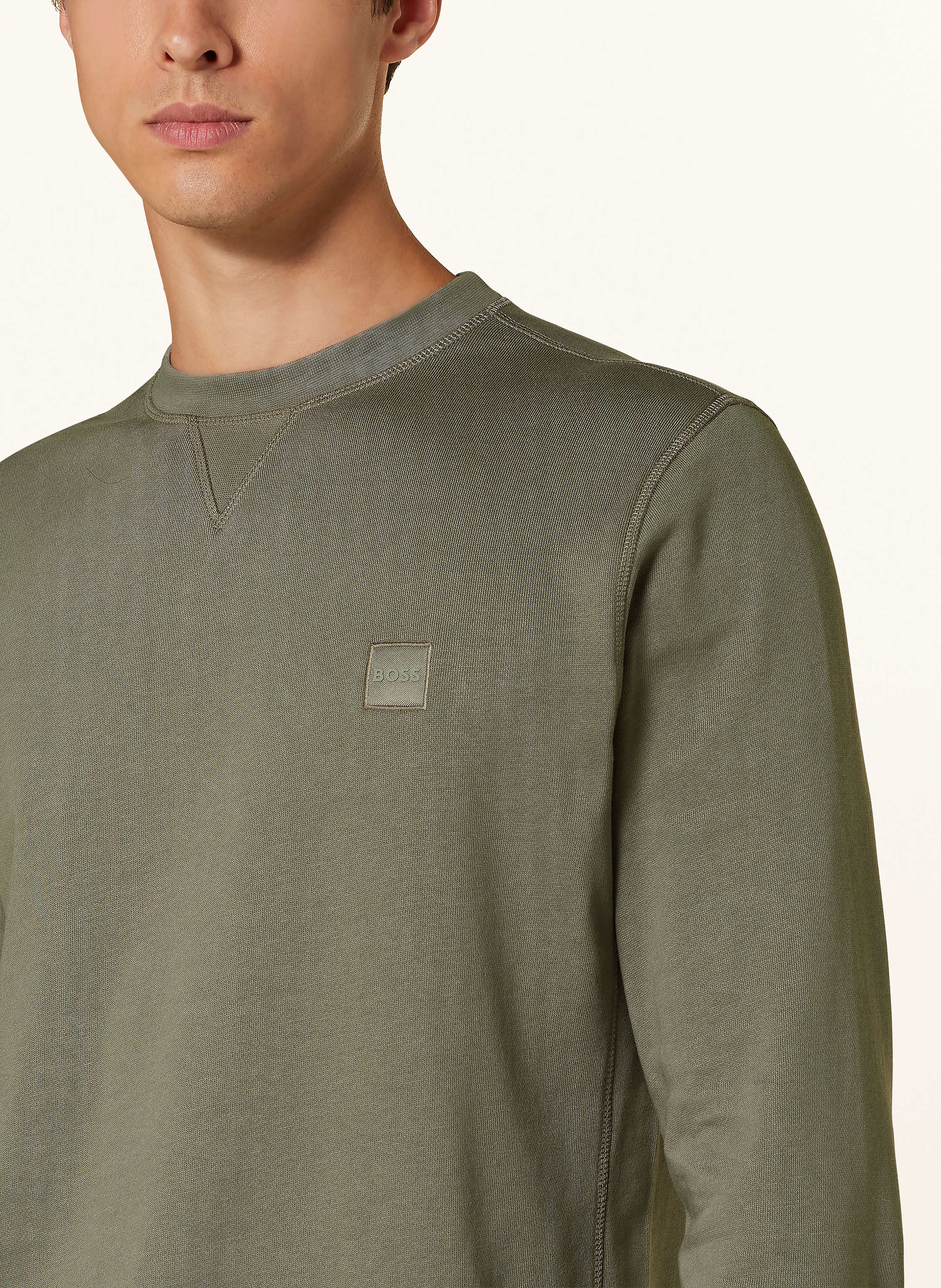 Thumbnail - Boss Sweatshirt Westart gruen