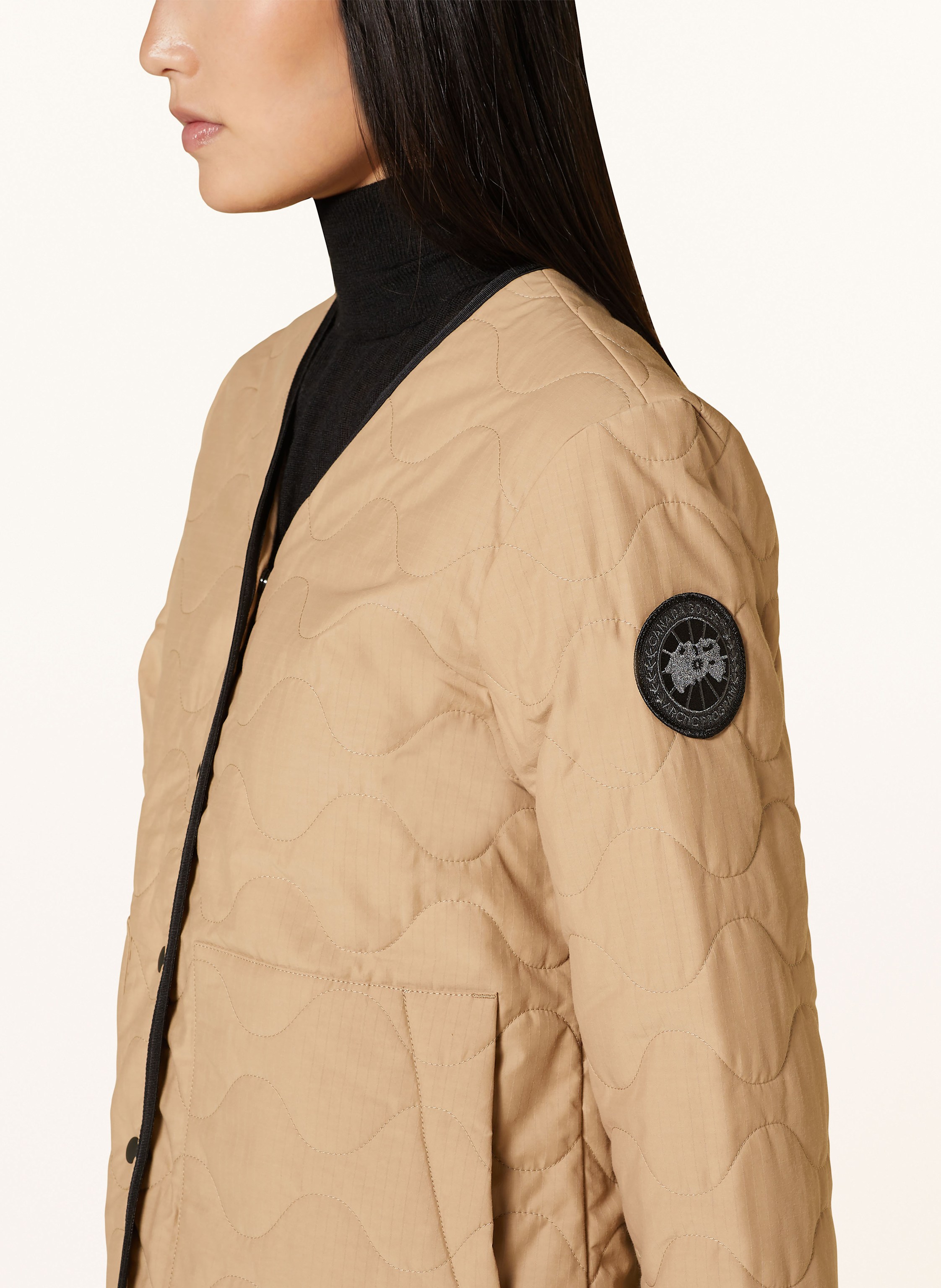 Thumbnail - Canada Goose Steppjacke Annex Zum Wenden beige