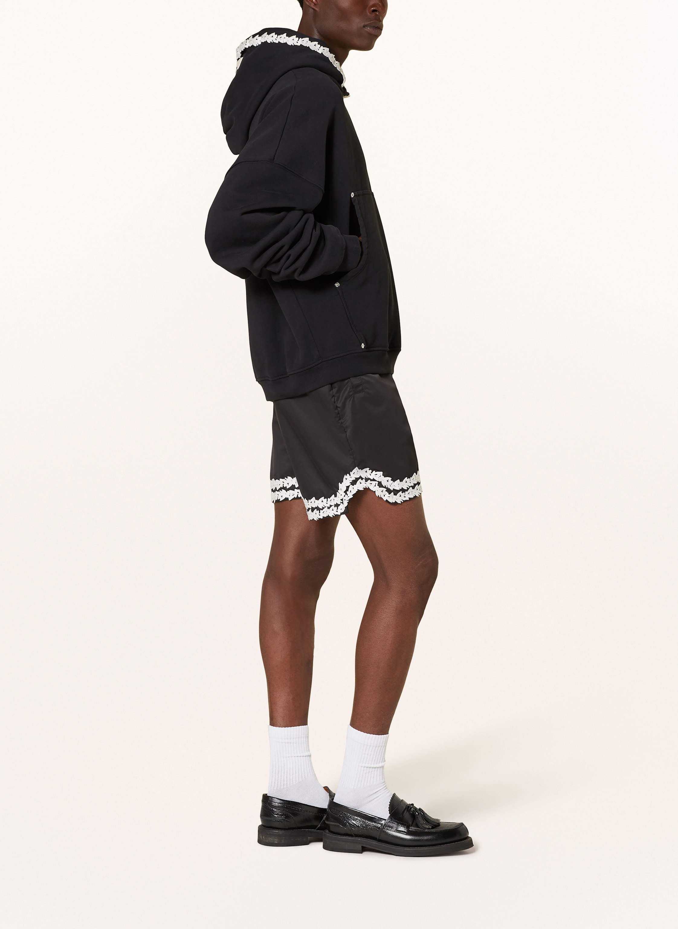 Thumbnail - Rough. Oversized-Hoodie schwarz
