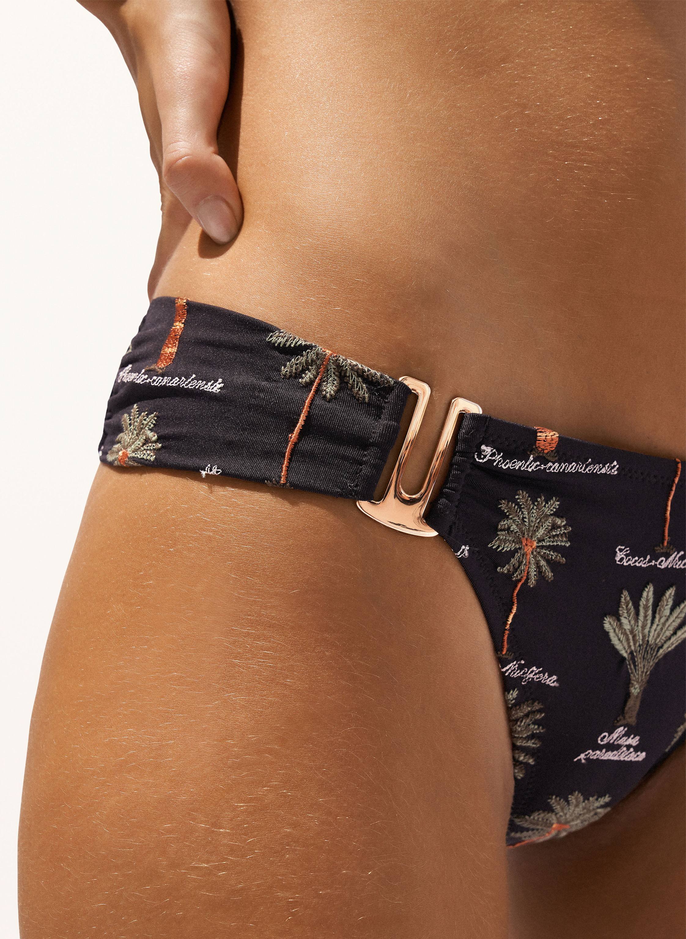 Thumbnail - Watercult Brazilian-Bikini-Hose Art Herbaria schwarz