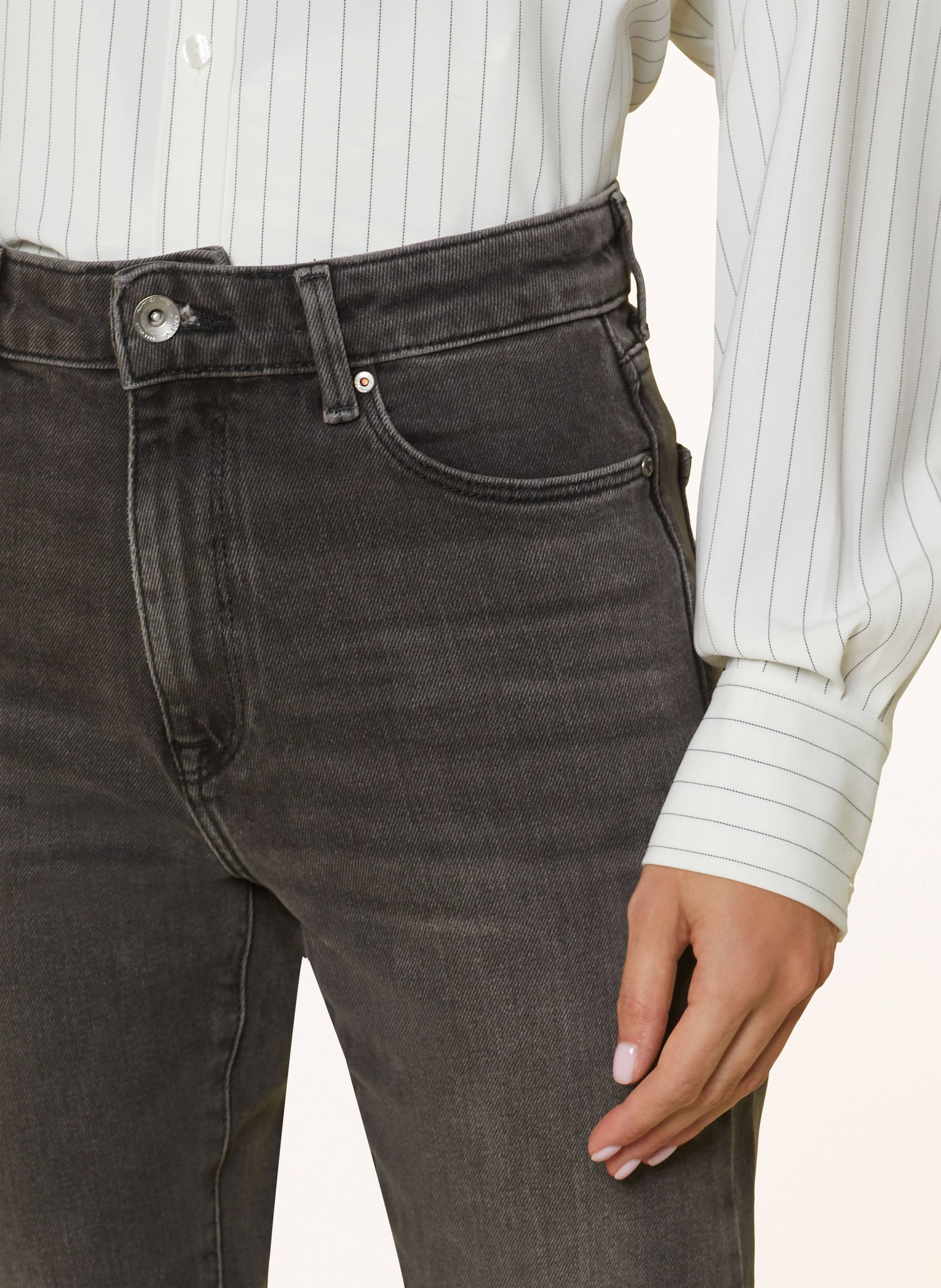 Thumbnail - Only 7/8-Jeans grau