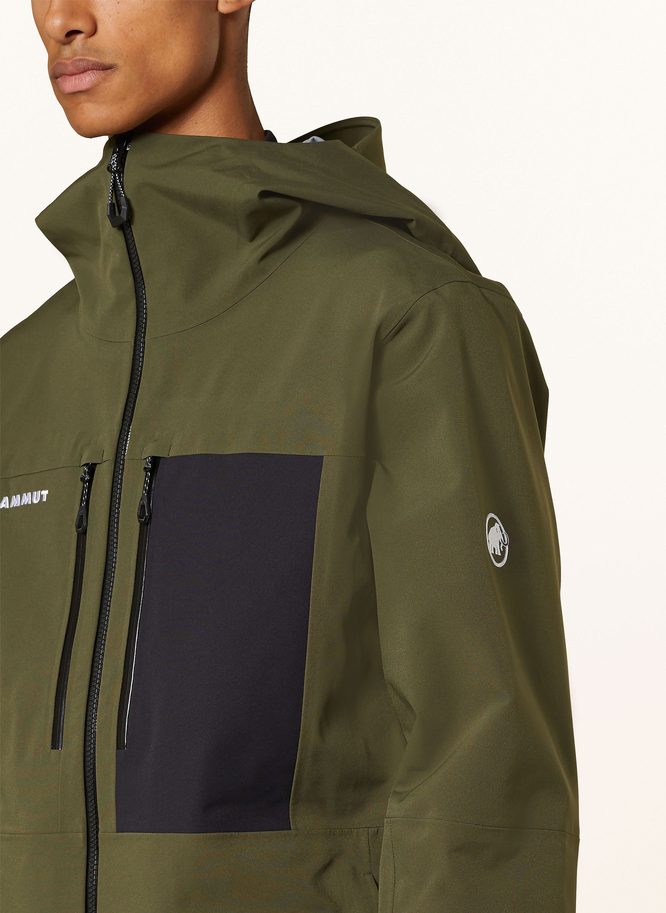 Thumbnail - Mammut Hardshell-Skijacke Stoney gruen