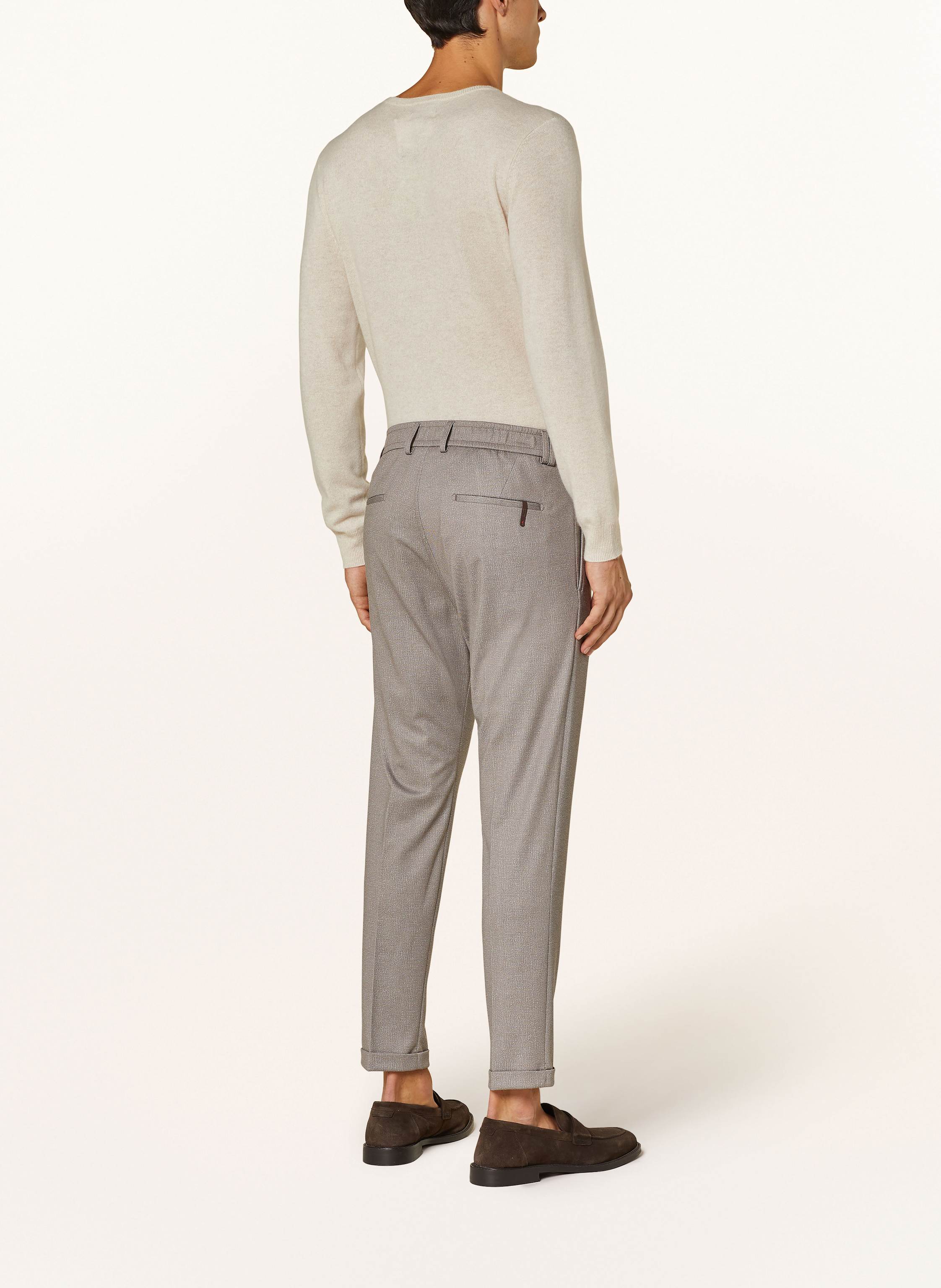 Thumbnail - Cinque Anzughose Cisand Extra Slim Fit Aus Jersey braun