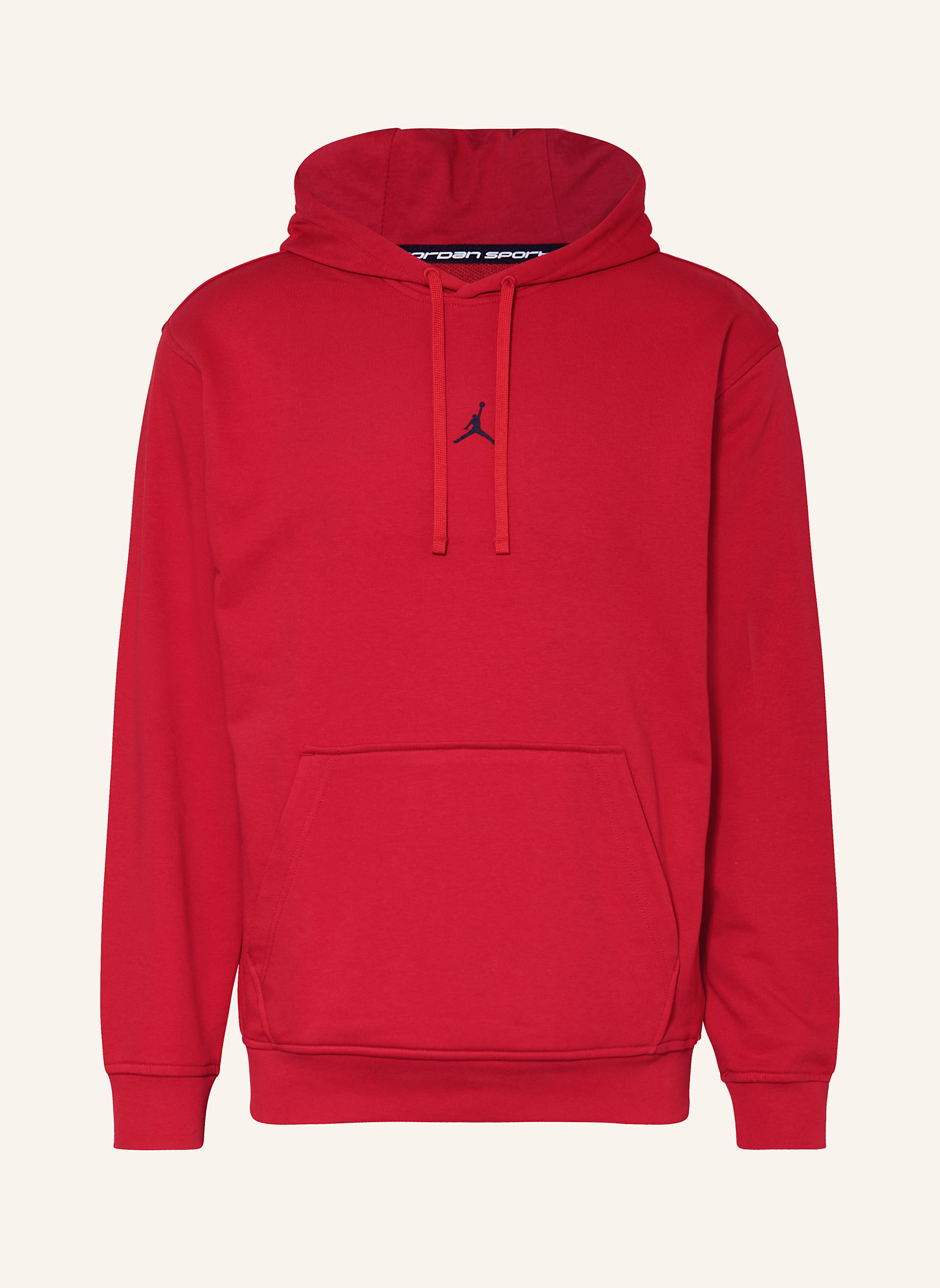 Red jordan hoodies clearance